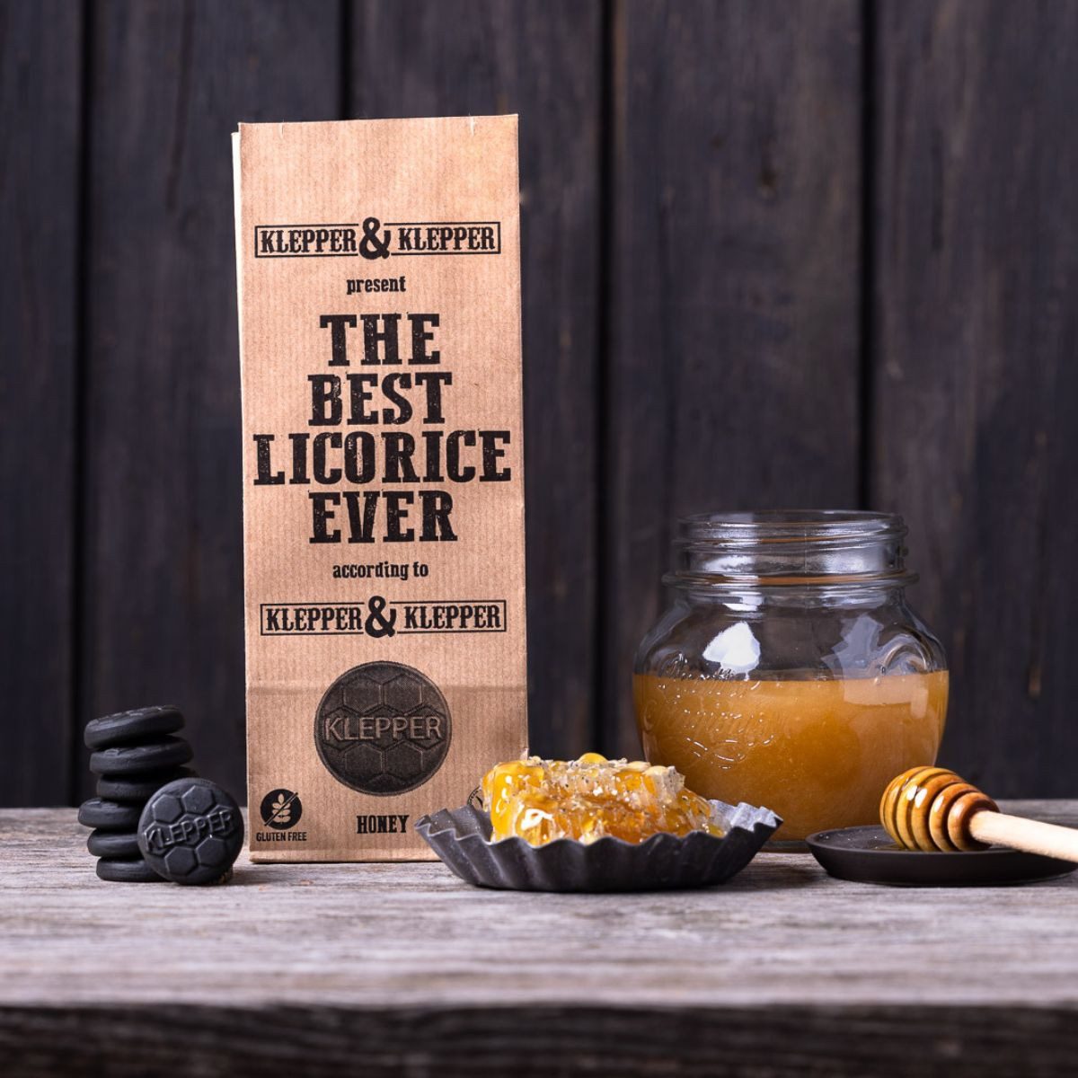 Klepper & Klepper Süßigkeit Klepper & Klepper „Das Beste Lakritz Aller Zeiten“ mit Honig 200 g – Bild 3 von 3