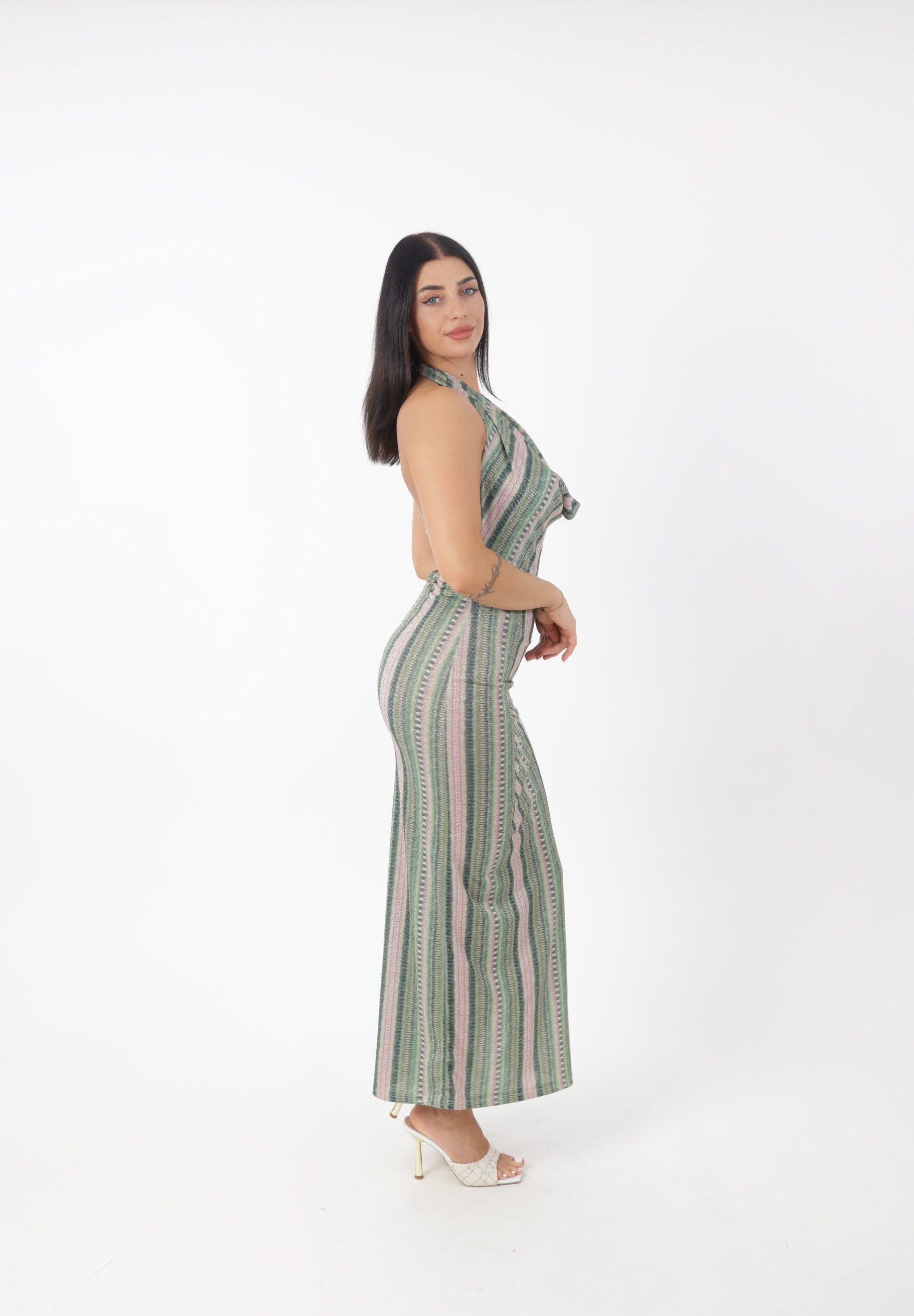 Elara Sommerkleid Kleid mit Muster