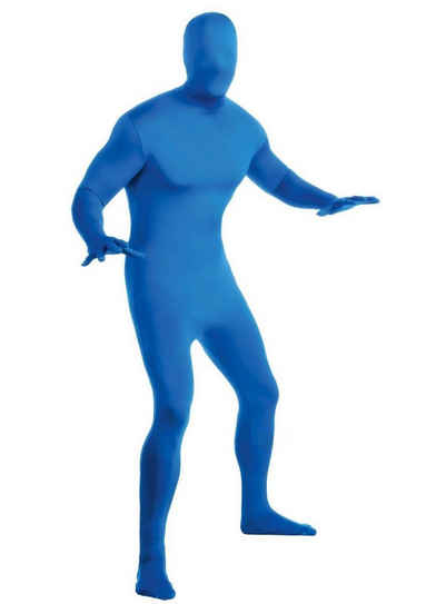 Rubie´s Kostüm Blaues Ganzkörperkostüm, Das farbenfrohe Kostüm für die einzig wirklich vollständige Verklei