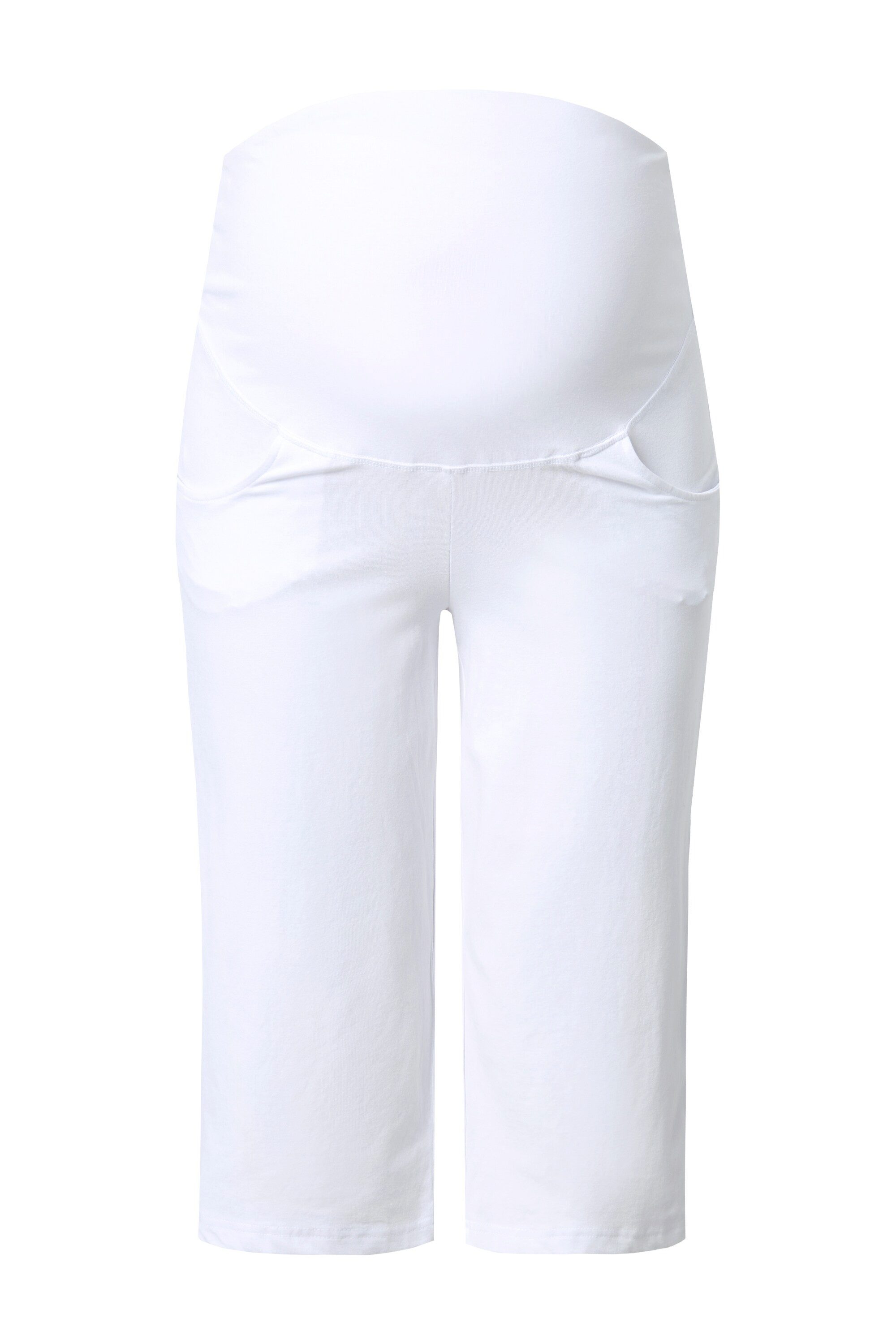 Ulla Popken Caprihose Mama-Caprihose Umstandshose Umklappbund