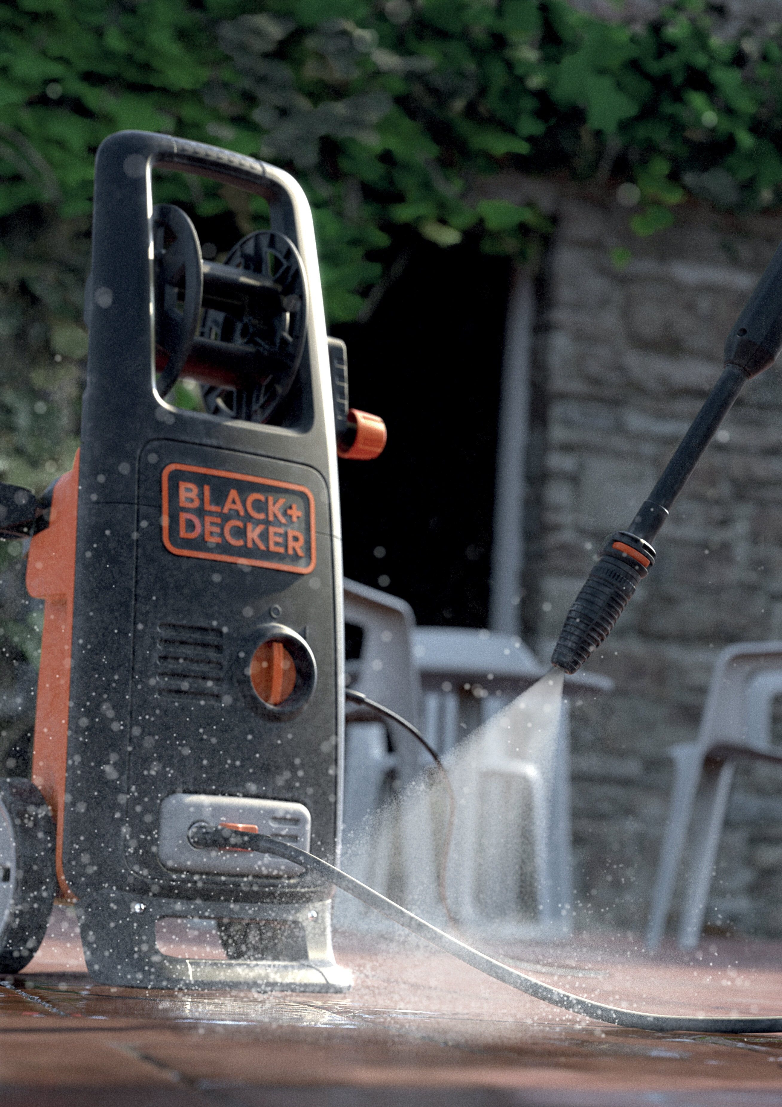 Black + Decker Hochdruckreiniger BLACK+DECKER HOCHDRUCKREINIGER 1700 W 130 BAR