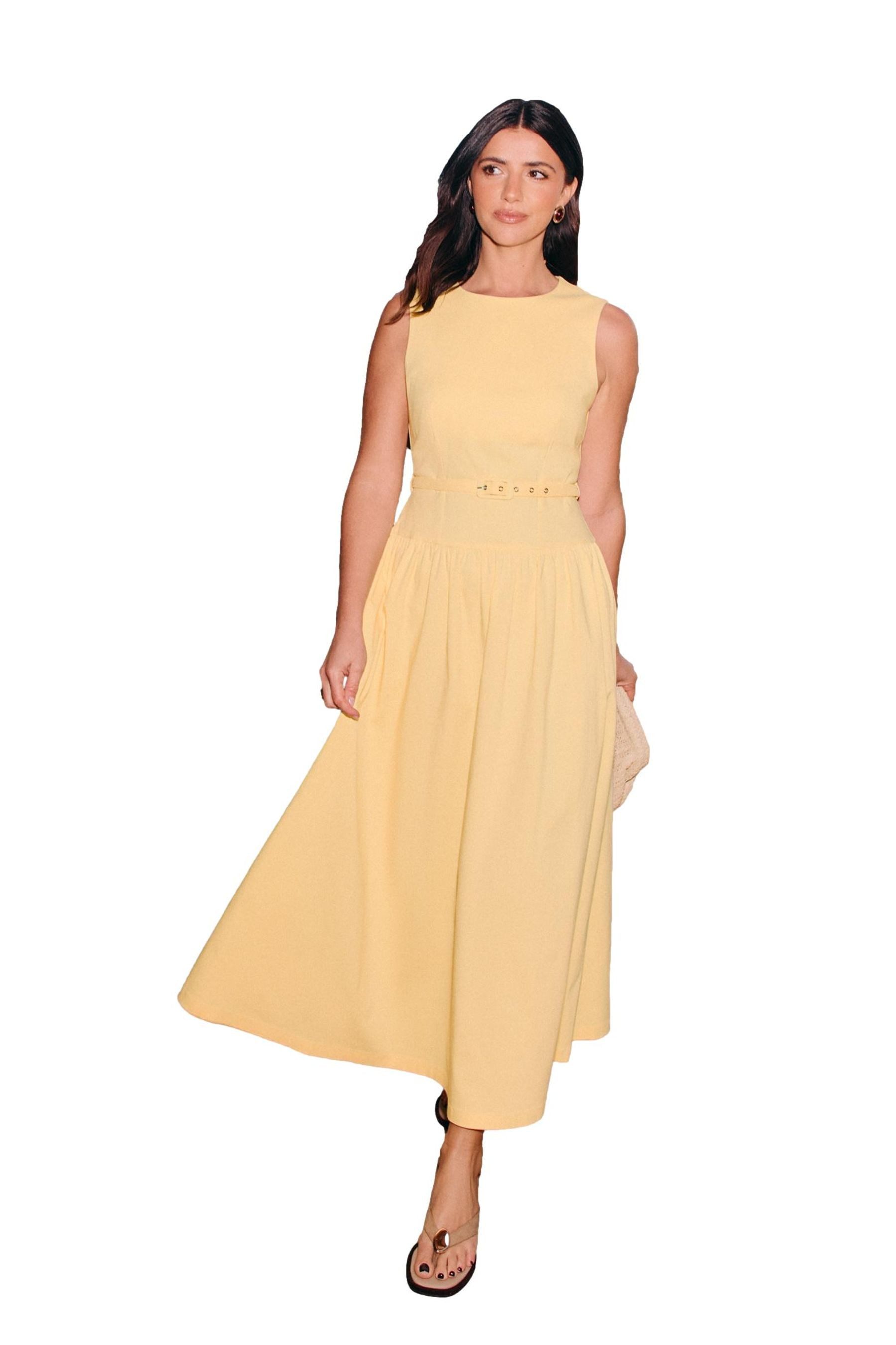 Friends Like These Blusenkleid Friends Like These formendes Stretchkleid, Regular (2-tlg)