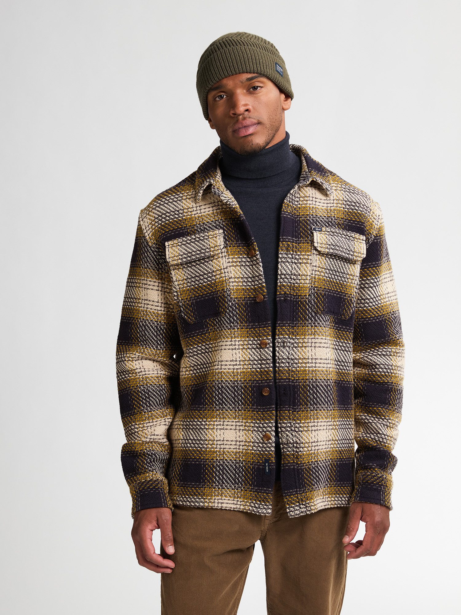 Petrol Industries Langarmhemd Karierte Overshirt Sheboygan günstig online kaufen
