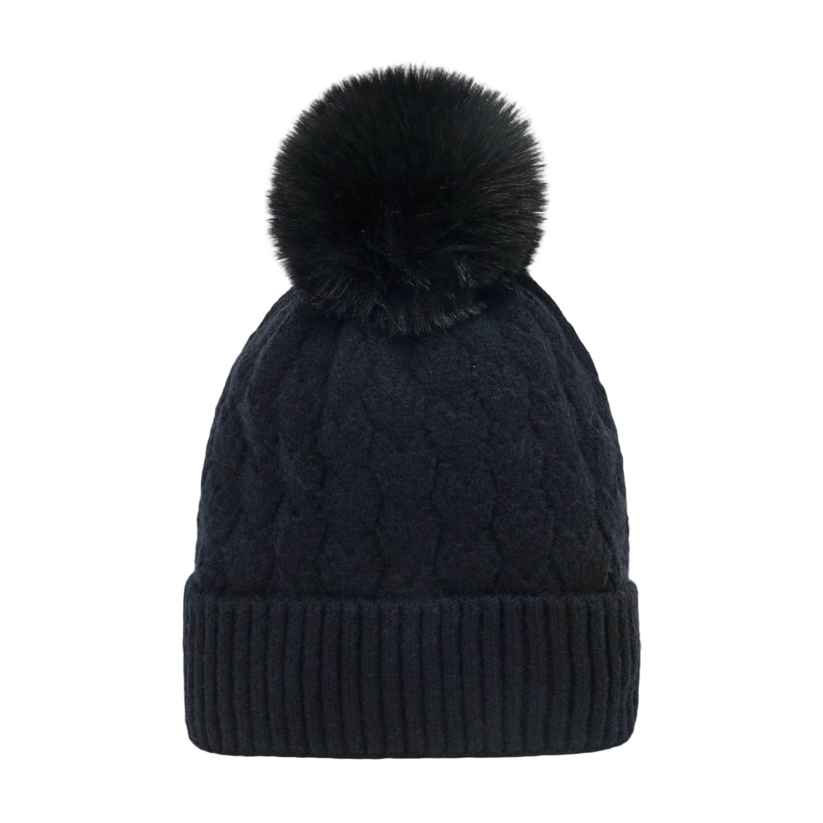 Leoberg Strickmütze Damen Mütze diverse Designs & Farben - Wintermütze für günstig online kaufen