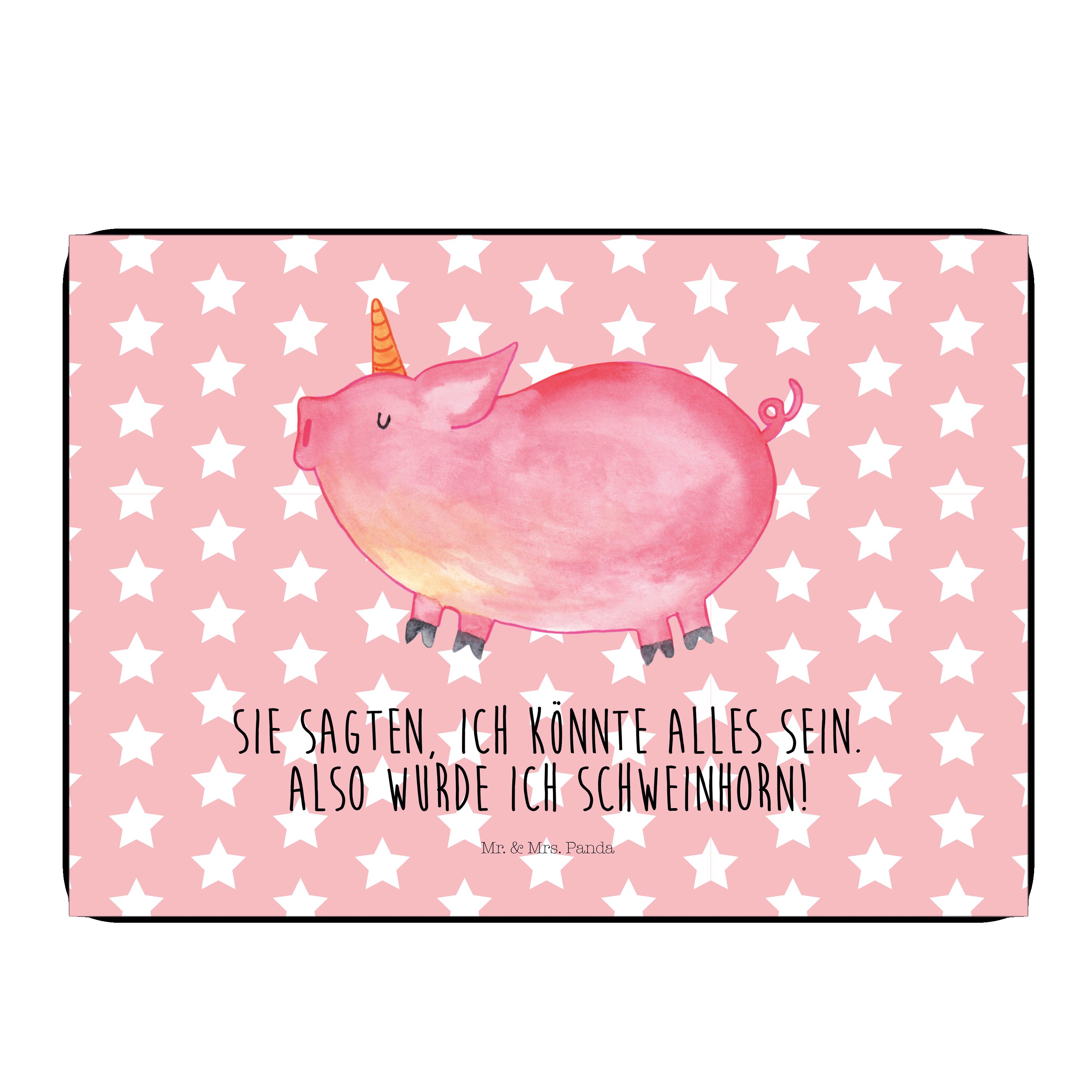 Mr. & Mrs. Panda Radiergummi »Einhorn Schweinhorn Rot Pastell