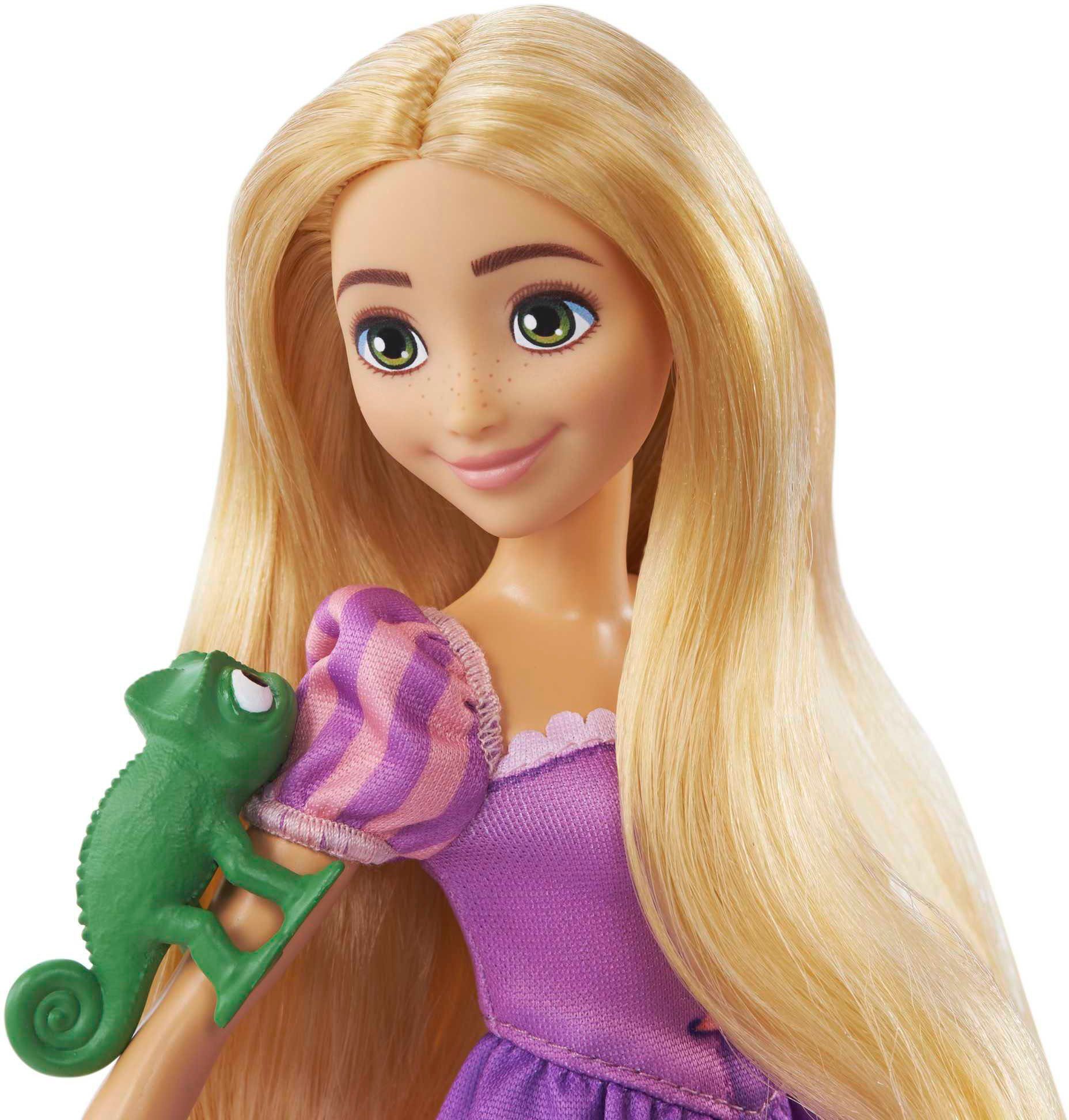 Rapunzel Modepuppe Pferd Mattel® Disney Anziehpuppe Princess, und