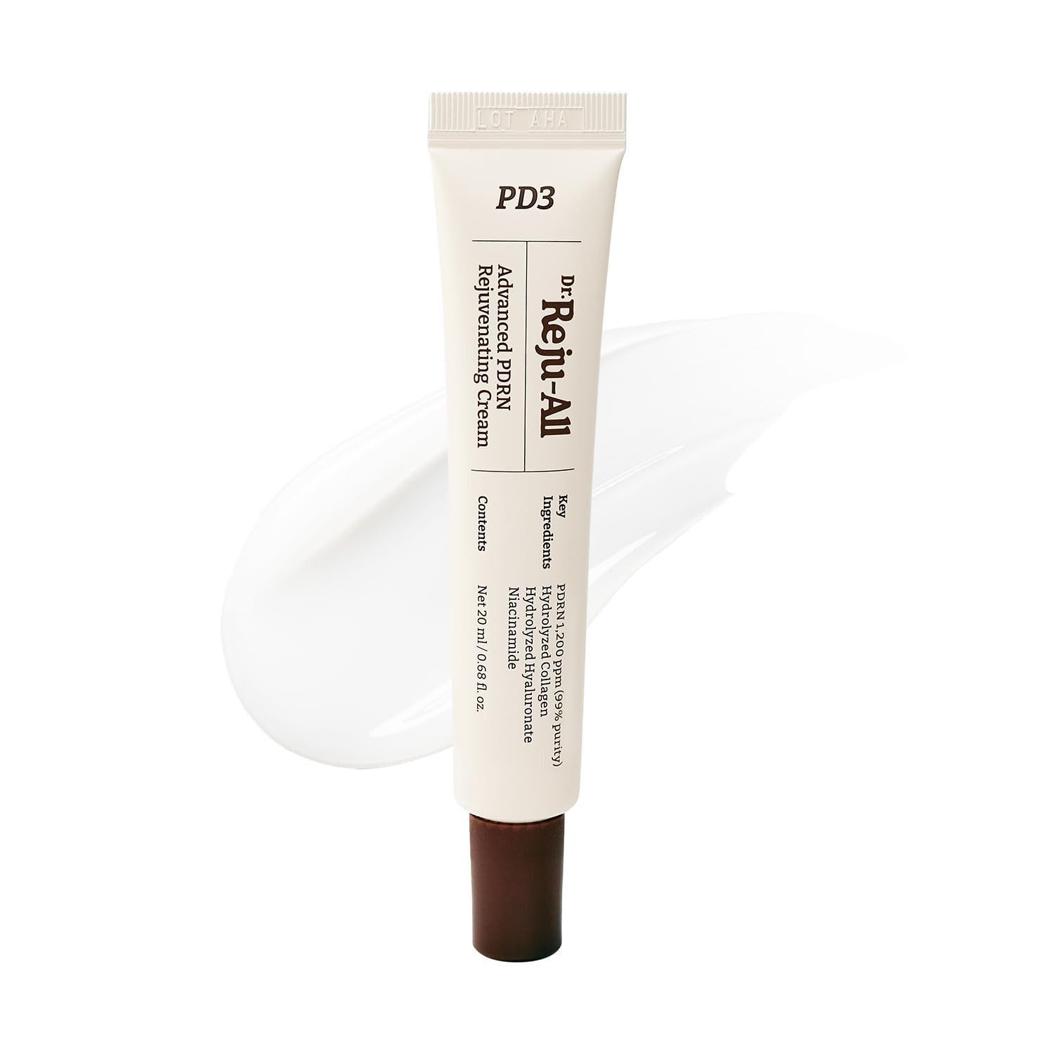 Dr. Reju-All Tagescreme Advanced PDRN Rejuvenating Cream 20ml – Regenerierende Gesichtscreme mit Sodium DNA, Niacinamid &, Hyaluronsäure für alle Hauttypen