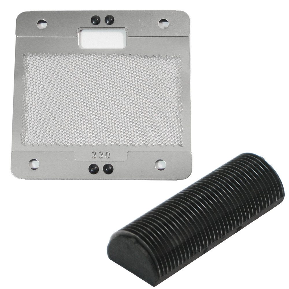 Trade-Shop Ersatzscherfolie Kombipack passend für Braun 5330 5350 5352 5511 5512 S3 Smart Control, 2 St., Ultra-gründlich: Trimmen und Rasieren aller Körperzonen