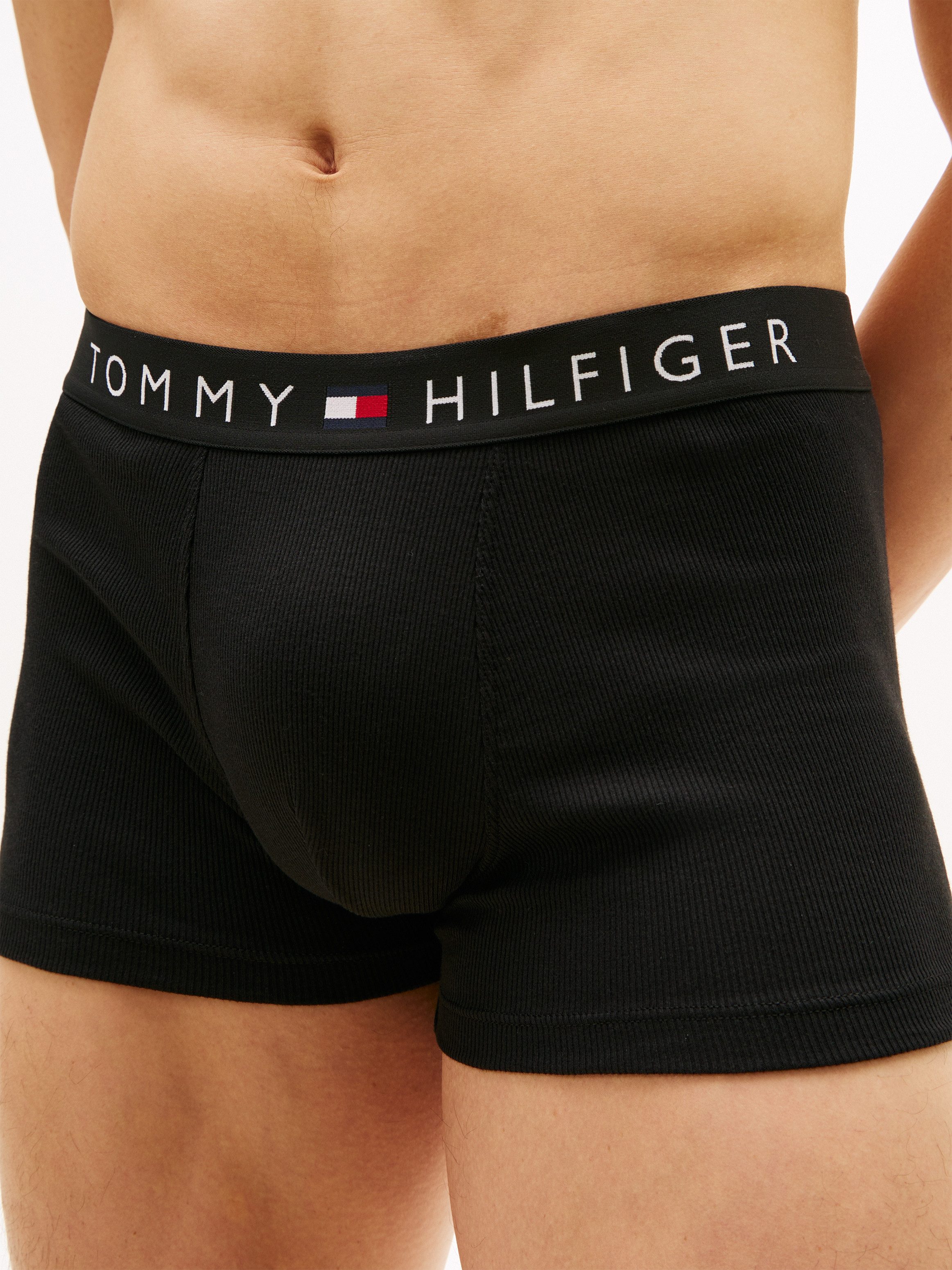 Tommy Hilfiger Underwear Trunk (3-St) Körpernahe Passform mit elastischem Bund