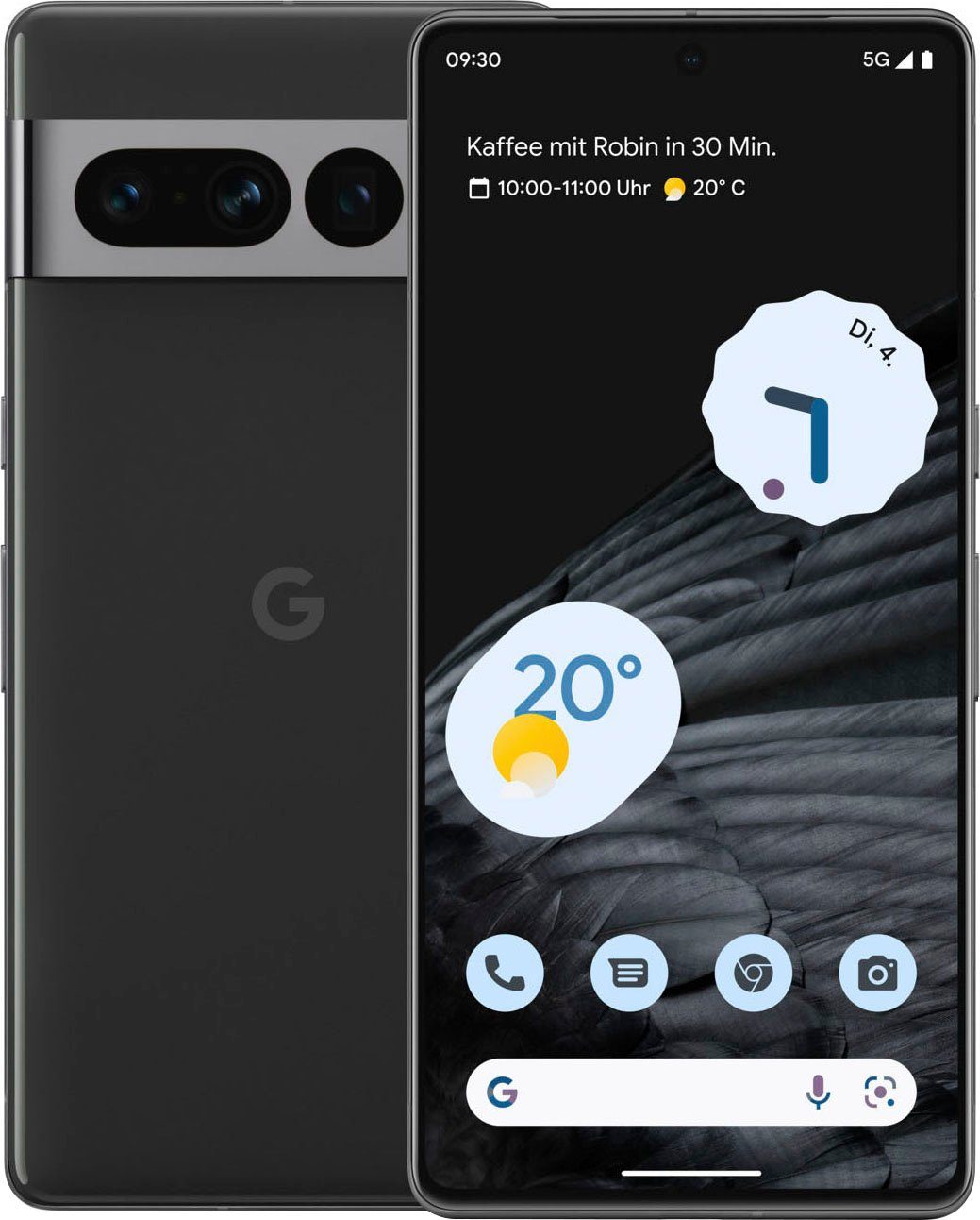 Google Pixel 7 Pro Smartphone (17,02 cm/6,7 Zoll, 128 GB Speicherplatz, 50 MP Kamera)