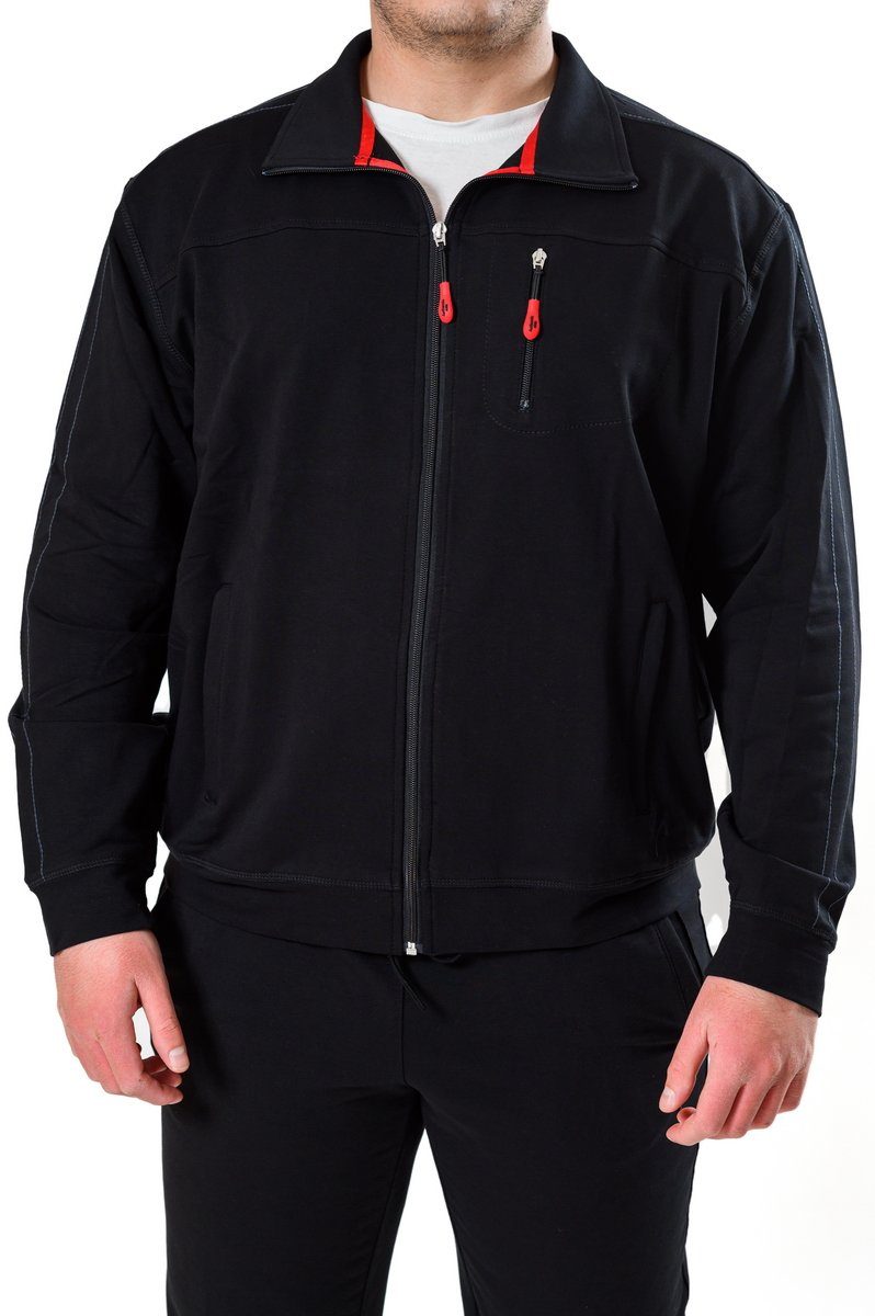Authentic Klein Sweatjacke Herren Jerseyjacke Baumwollmischgewebe günstig online kaufen