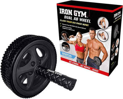 JOKA international Bauchmuskelmaschine Iron Gym Dual Ab Wheel