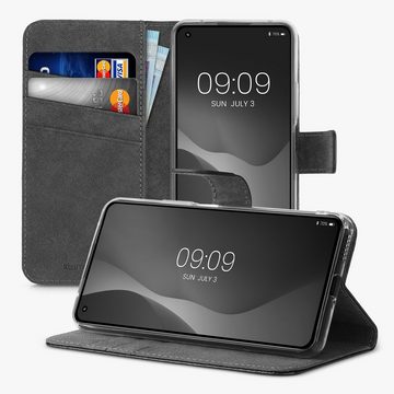 kwmobile Handyhülle Wallet Case für Xiaomi 11 Lite (5G) NE / Mi 11 Lite (5G), Hülle mit Ständer Kartenfächer - Handyhülle
