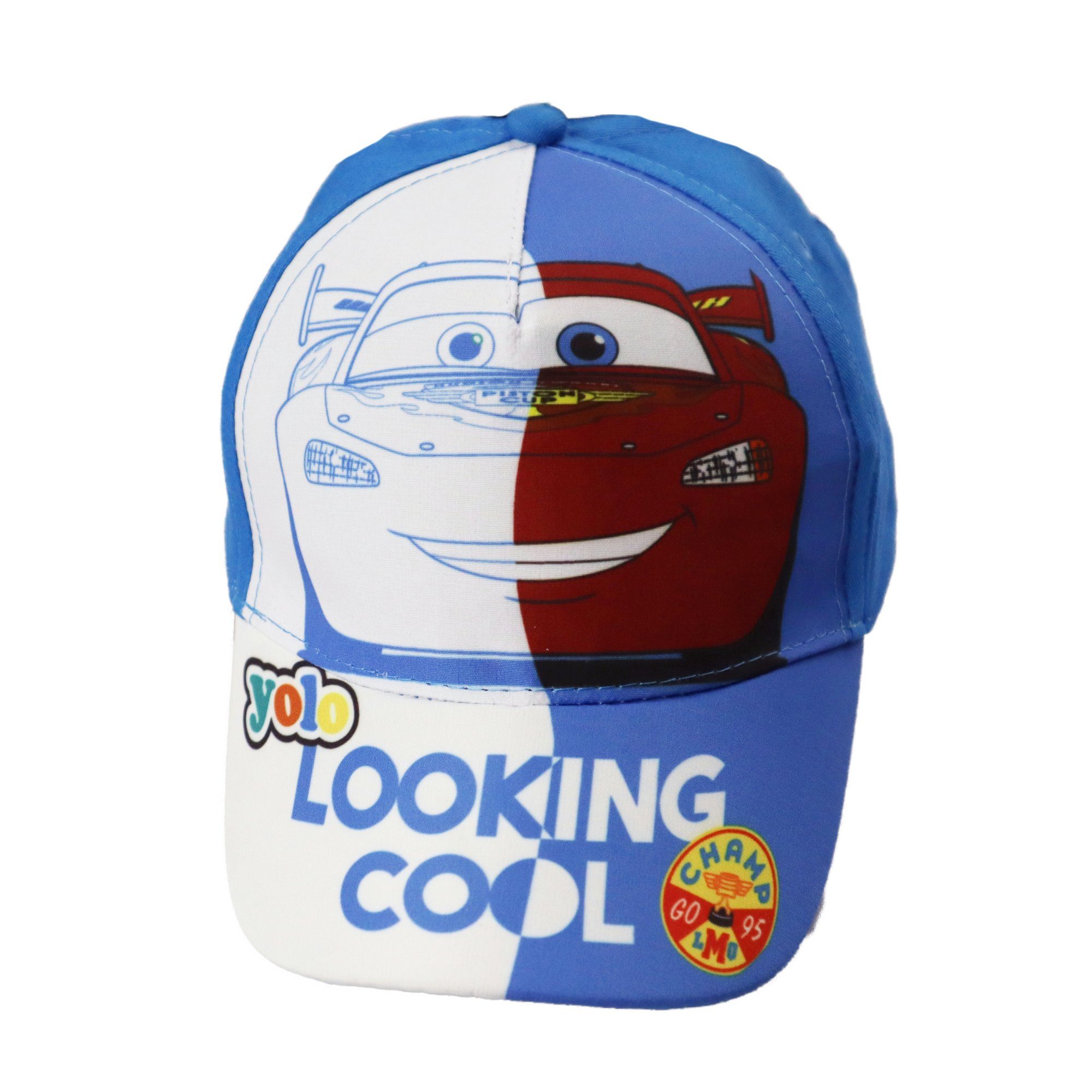 Cars Baseball Cap Disney Cars Lightning McQueen Jungen Baseball Kappe Gr. 52 bis 54