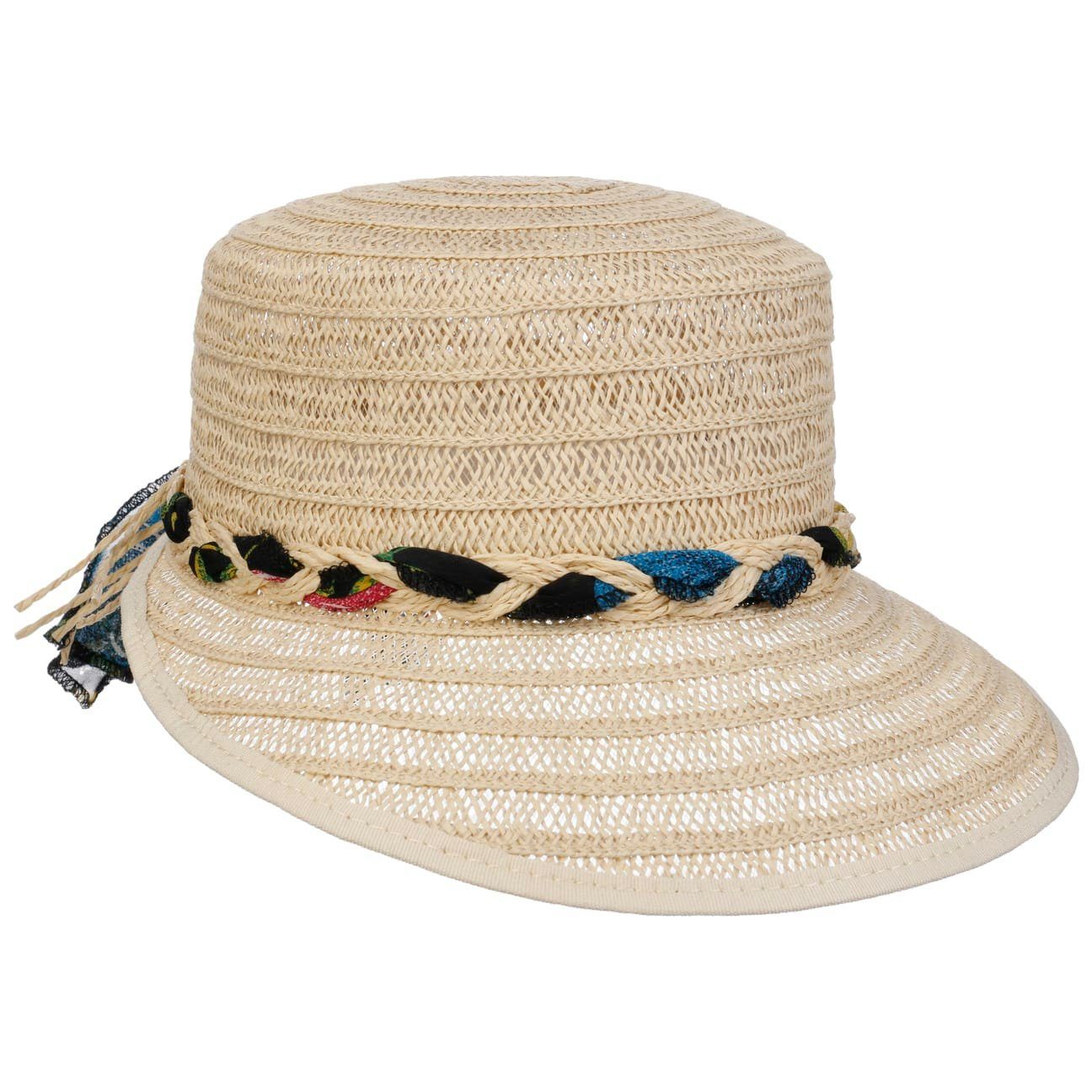 Lipodo Sonnenhut (1-St) Strohcap mit Schirm günstig online kaufen