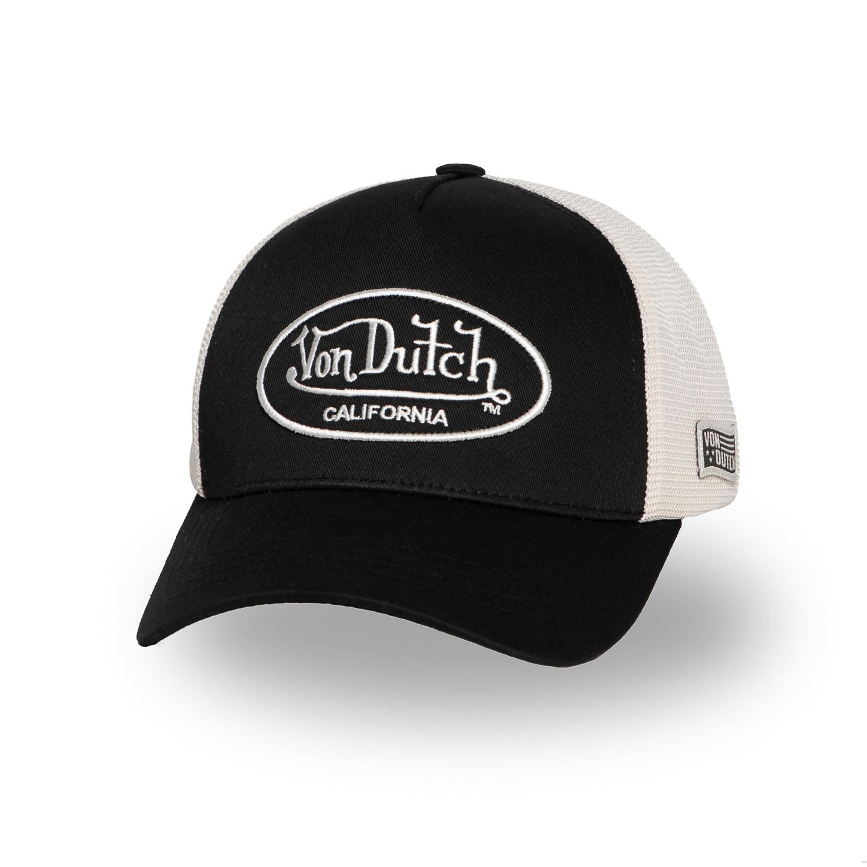 Von Dutch Trucker Cap Von Dutch Originals Trucker Cap - CALIFORNIA Twill Embroidery (Basecap, Meshcap, Trucker Kappe)