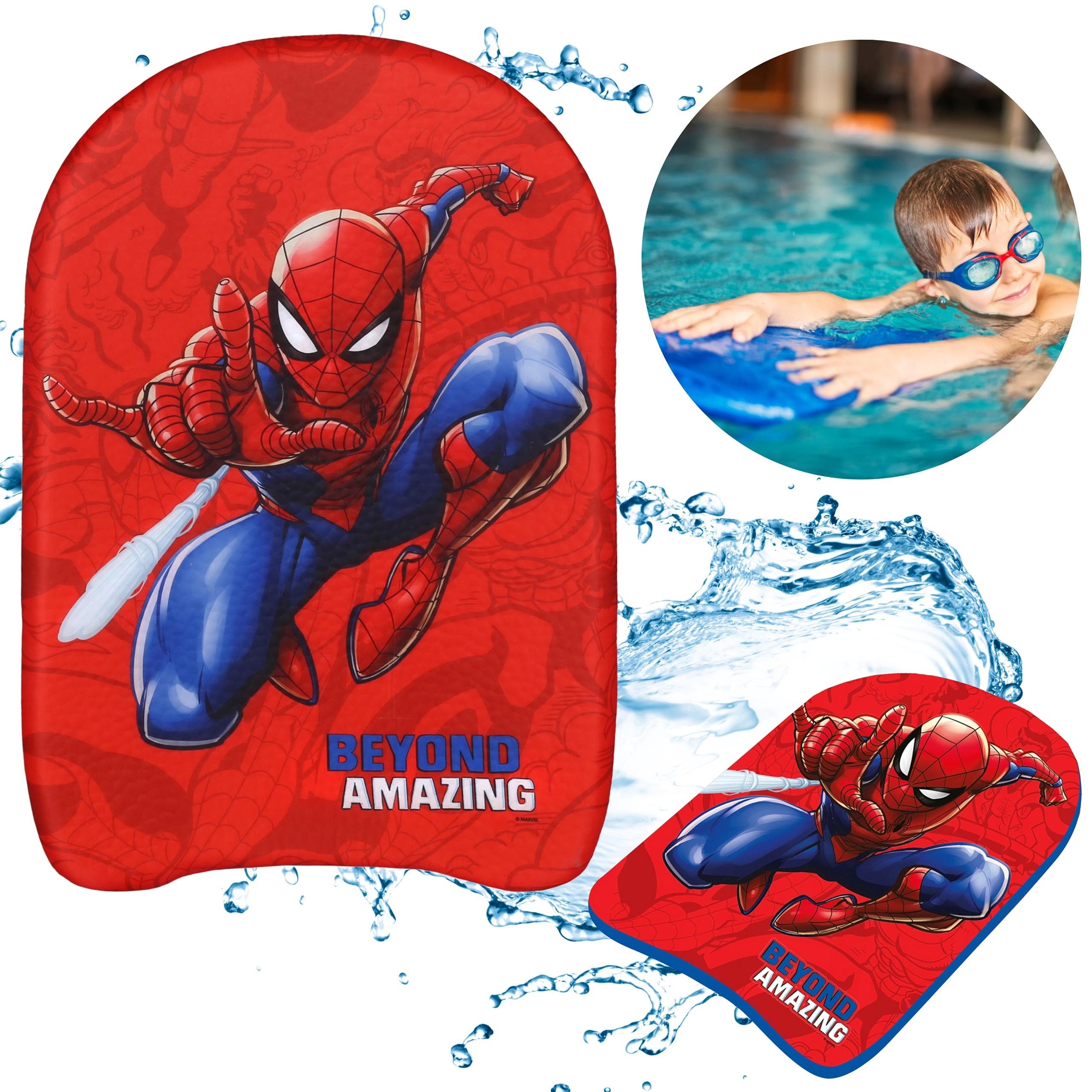 Sarcia.eu Schwimmbrett MARVEL Spider-Man Kinder Schwimmbrett zum Schwimmenlernen, 44x30x4cm