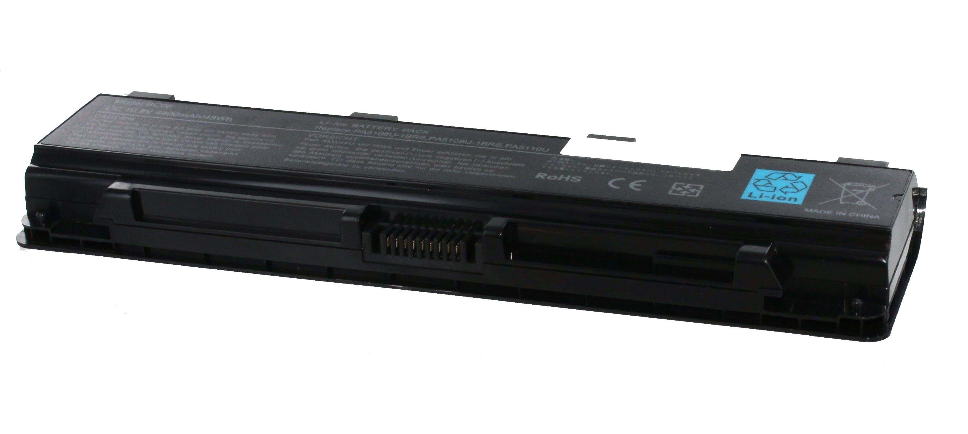 MobiloTec Akku kompatibel mit Toshiba Qosmio X70-B-10V Akku Akku 4400 mAh (1 St)