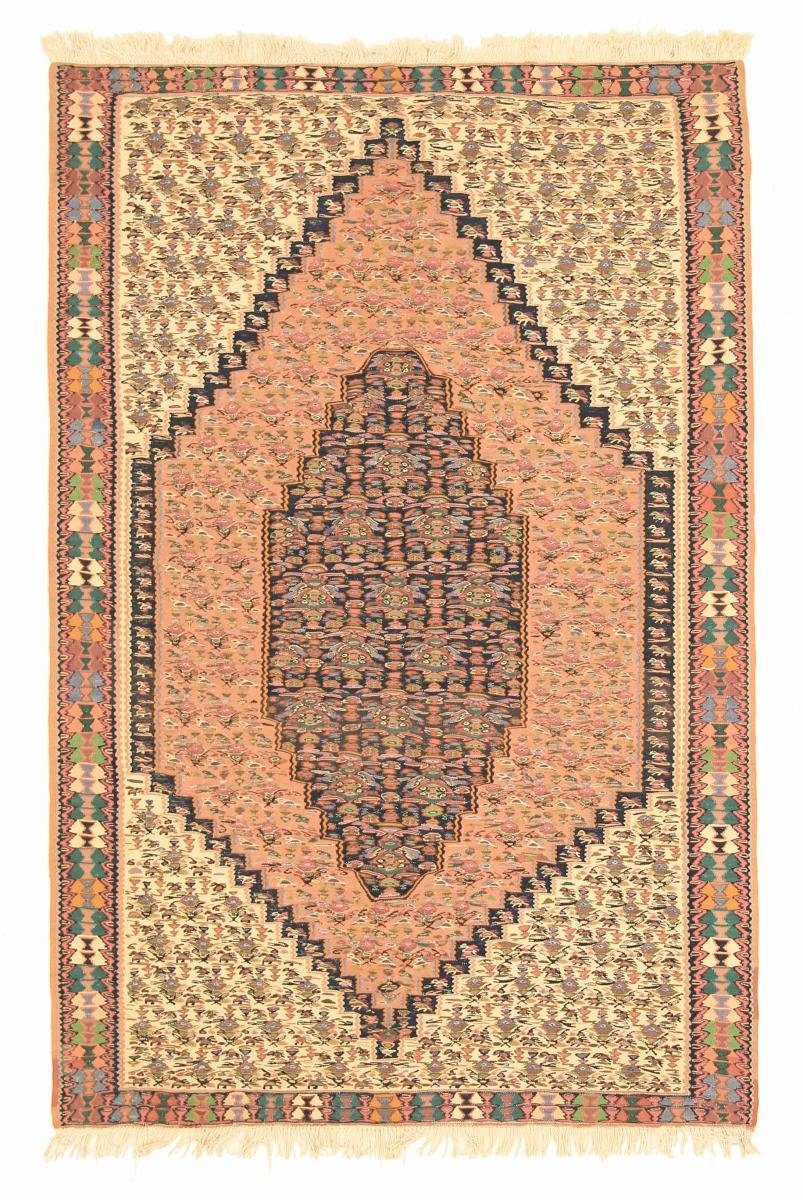 Orientteppich Kelim Sirjan 120x191 Handgewebter Orientteppich / Perserteppich, Nain Trading, rechteckig, Höhe: 5 mm