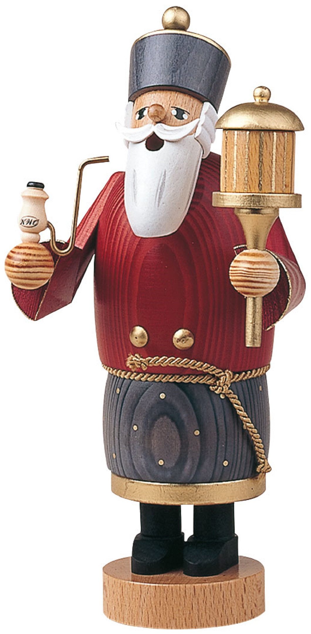 KWO Kunstgewerbe Werkstätten Räuchermännchen KWO Räuchermann Caspar, (1 St), Handarbeit aus dem Erzgebirge