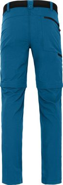 Bergson Zip-off-Hose ARRESÖ COMFORT Zipp-Off (slim) Herren Wanderhose, leicht, strapazierfähig, Короткі розміри, Saphir blau