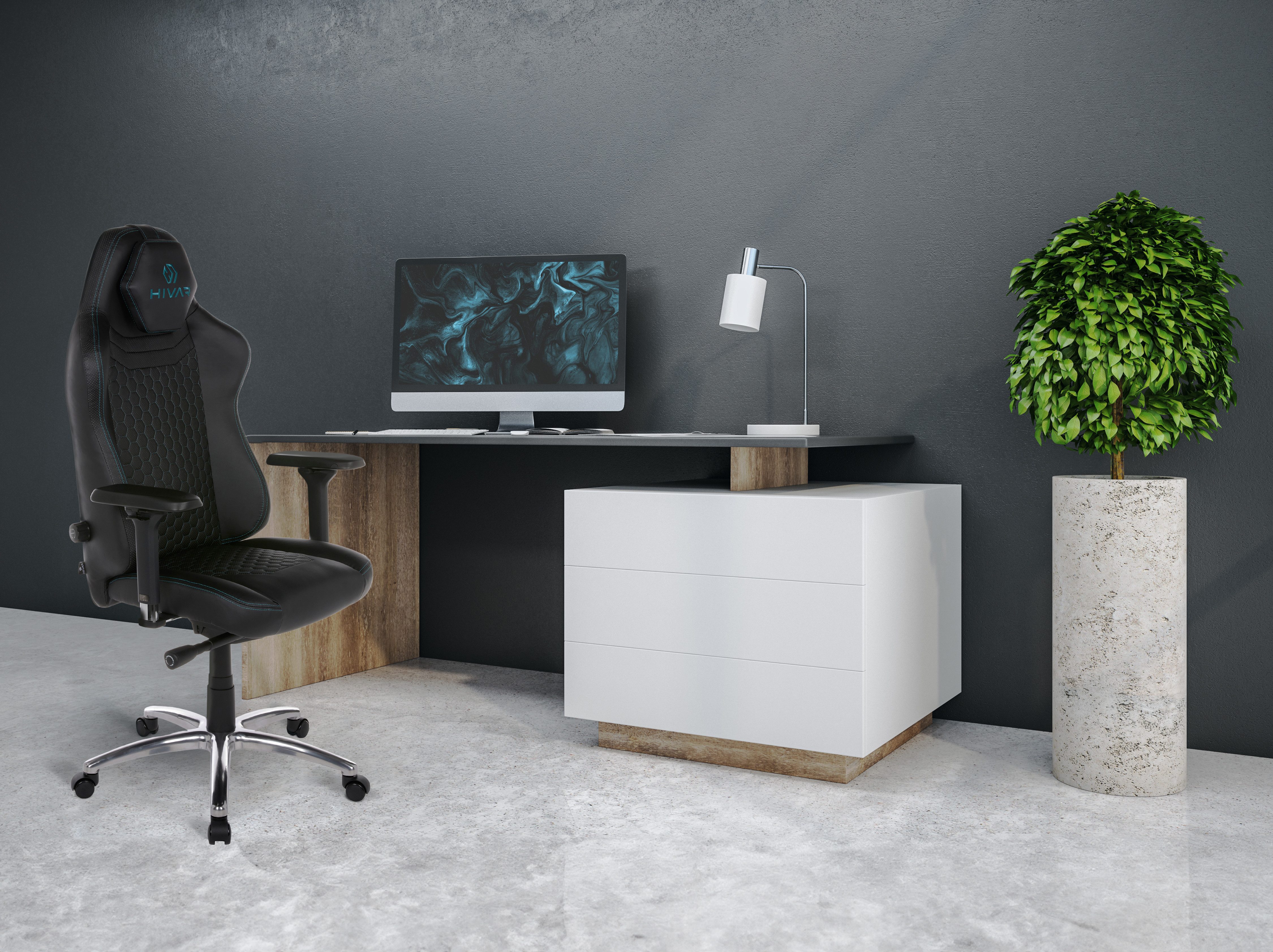 HIVAR Gaming-Stuhl Orbical TOPSELLER!, ergonomisch, Lordosenstütze, günstig online kaufen