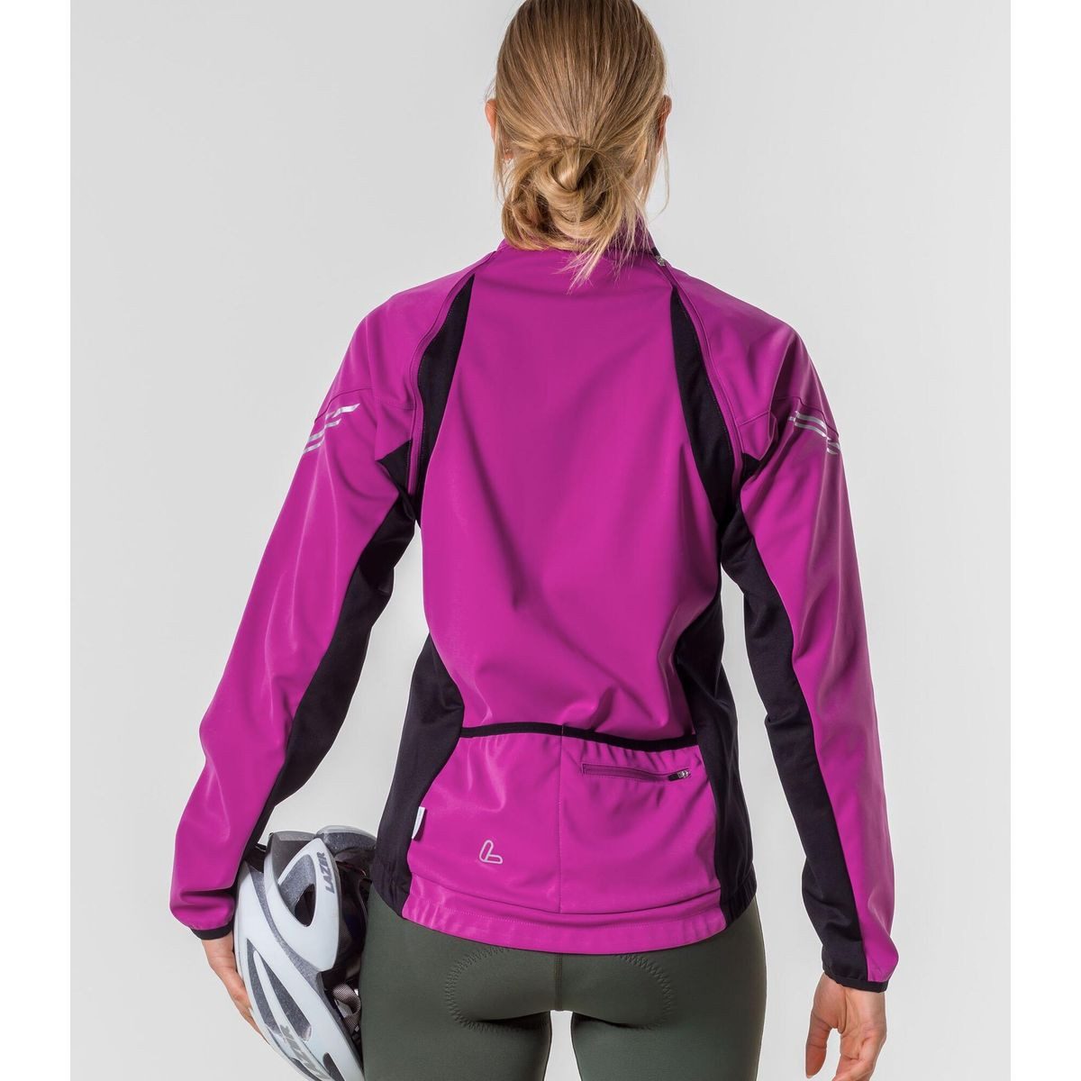 Löffler Fahrradjacke Women Bike Zip-off Jacket SAN Remo 2 WS Light Winddichte Damen-Radjacke mit abnehmbaren Ärmeln, wasserabweisend und
