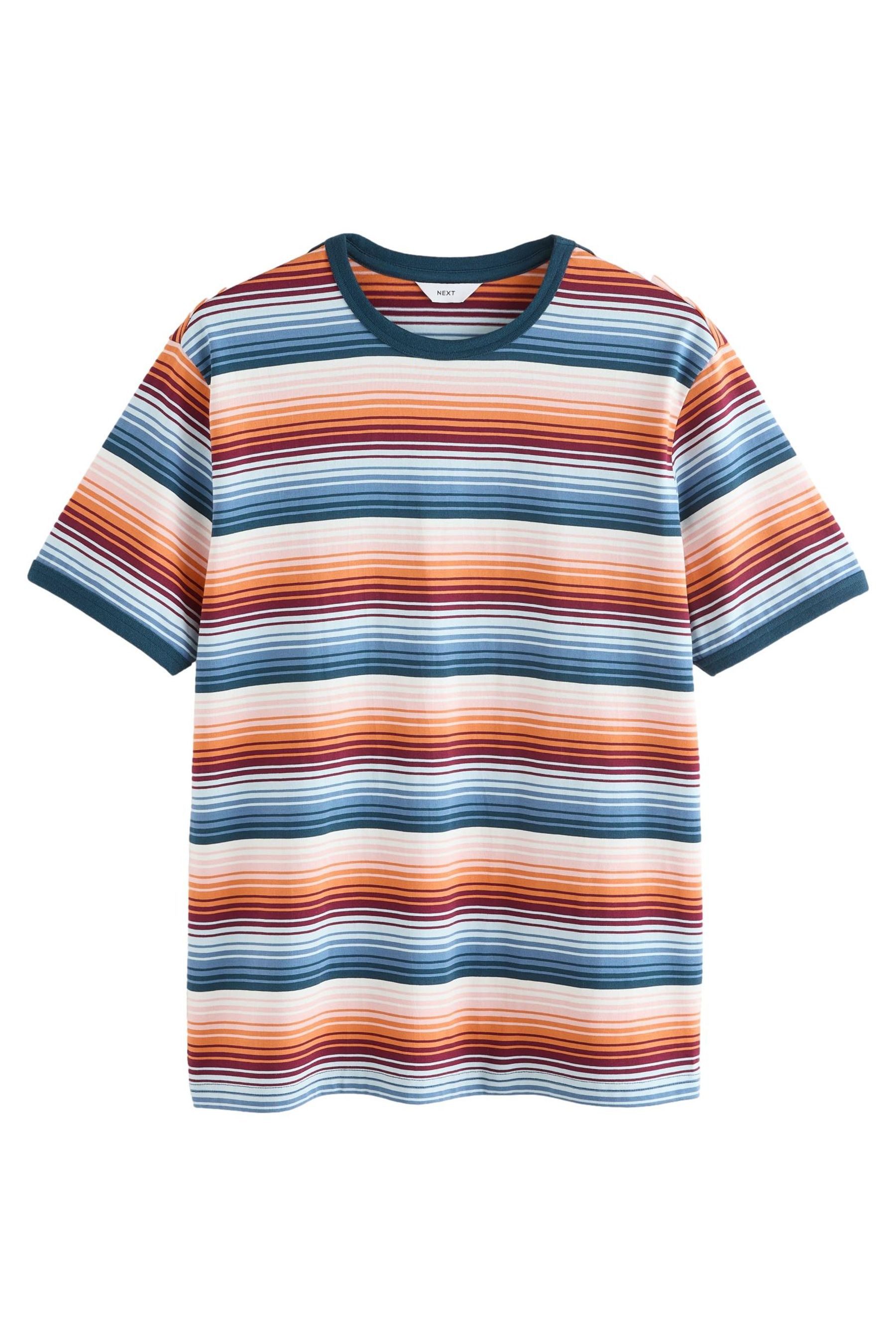 Next T-Shirt Ringer-T-Shirt mit Querstreifen (1-tlg)