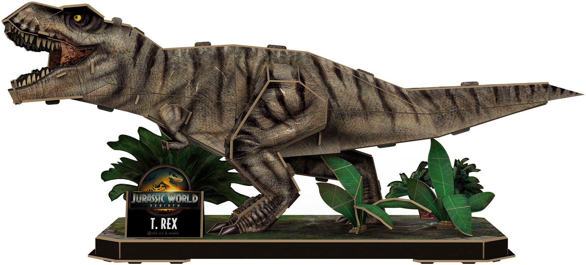 Revell® 3D-Puzzle Jurassic World Rebirth Dinosaurier T.Rex, 45 Puzzleteile