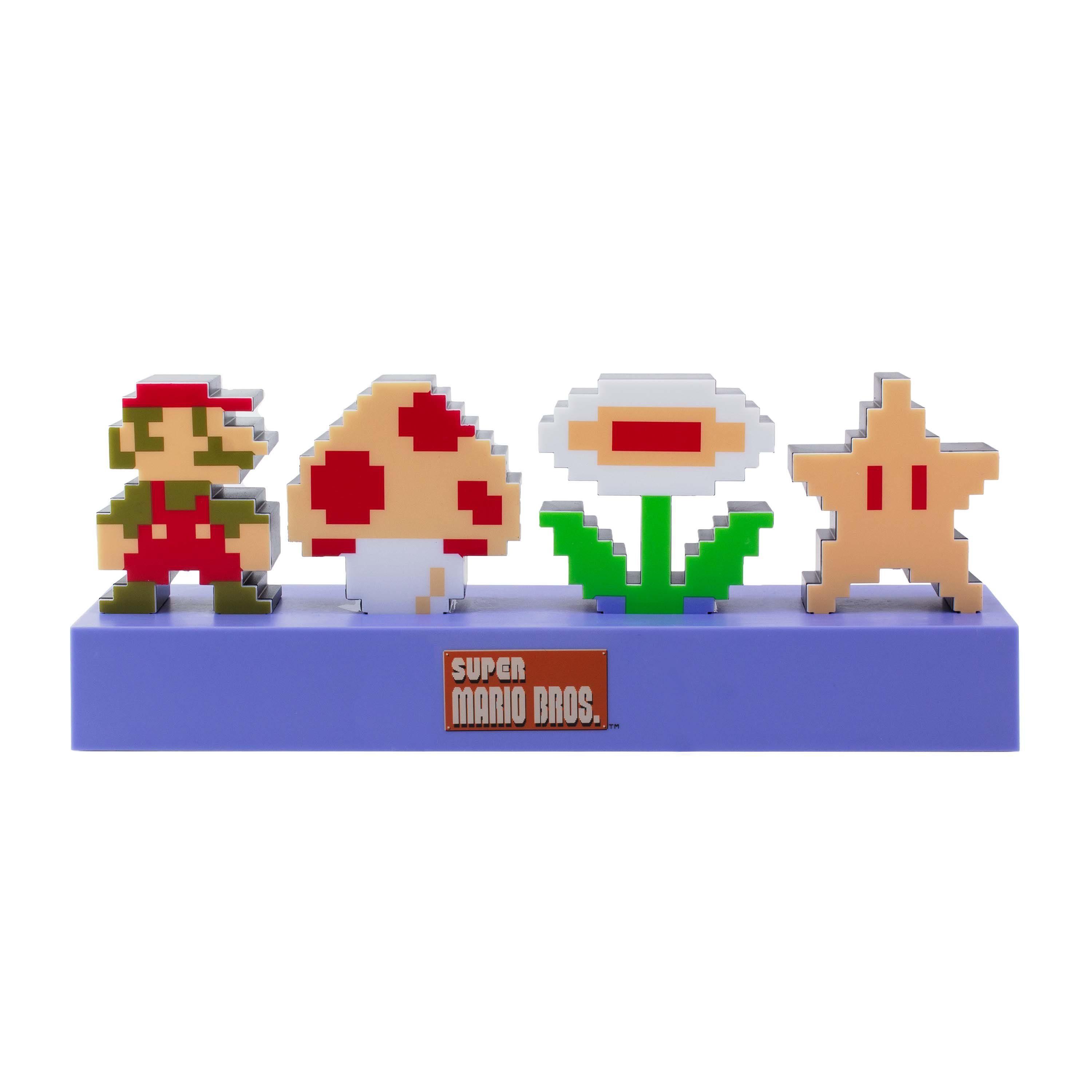 Paladone LED Dekolicht Super Mario Bros Icons Leuchte