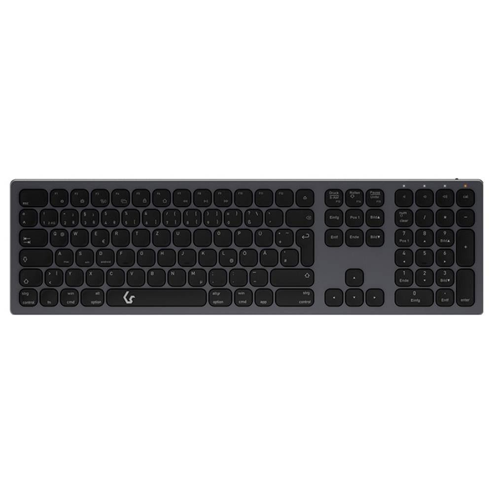 KEYSONIC 60939 Tastatur (Wiederaufladbar)