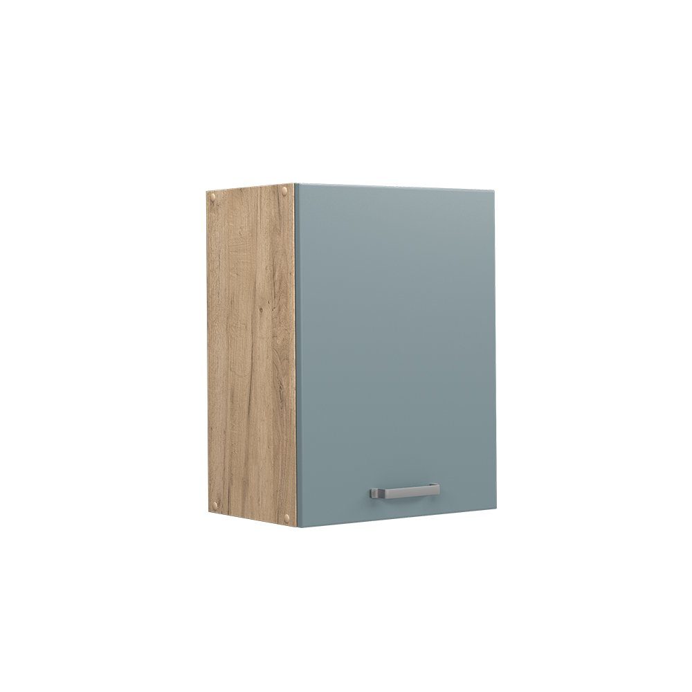 Vicco Hängeschrank R-Line, Blau-Grau/Goldkraft Eiche, 45 günstig online kaufen