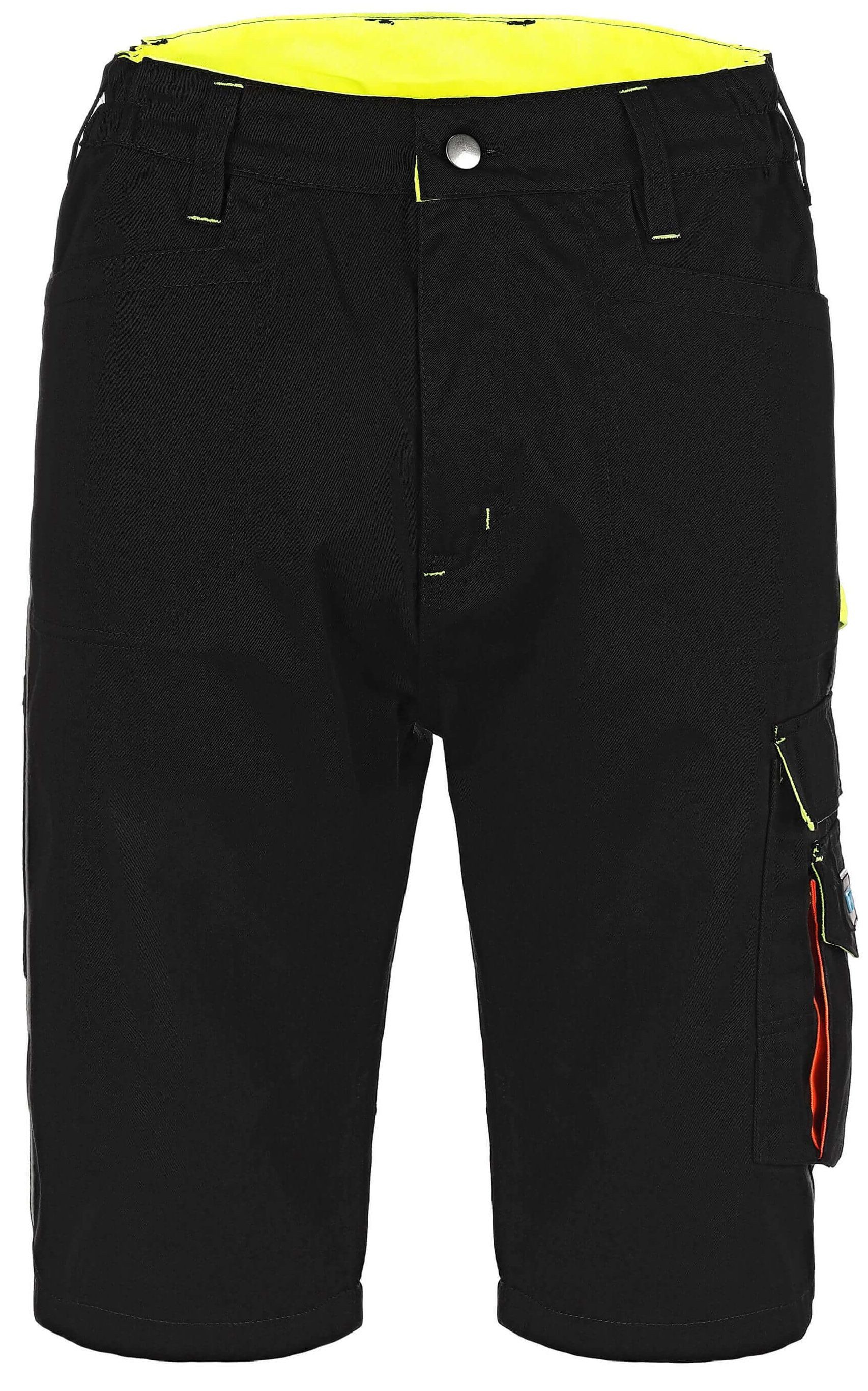 Arbeitsshorts Herren Profile kurze Arbeitshose schwarz bequeme Workwear