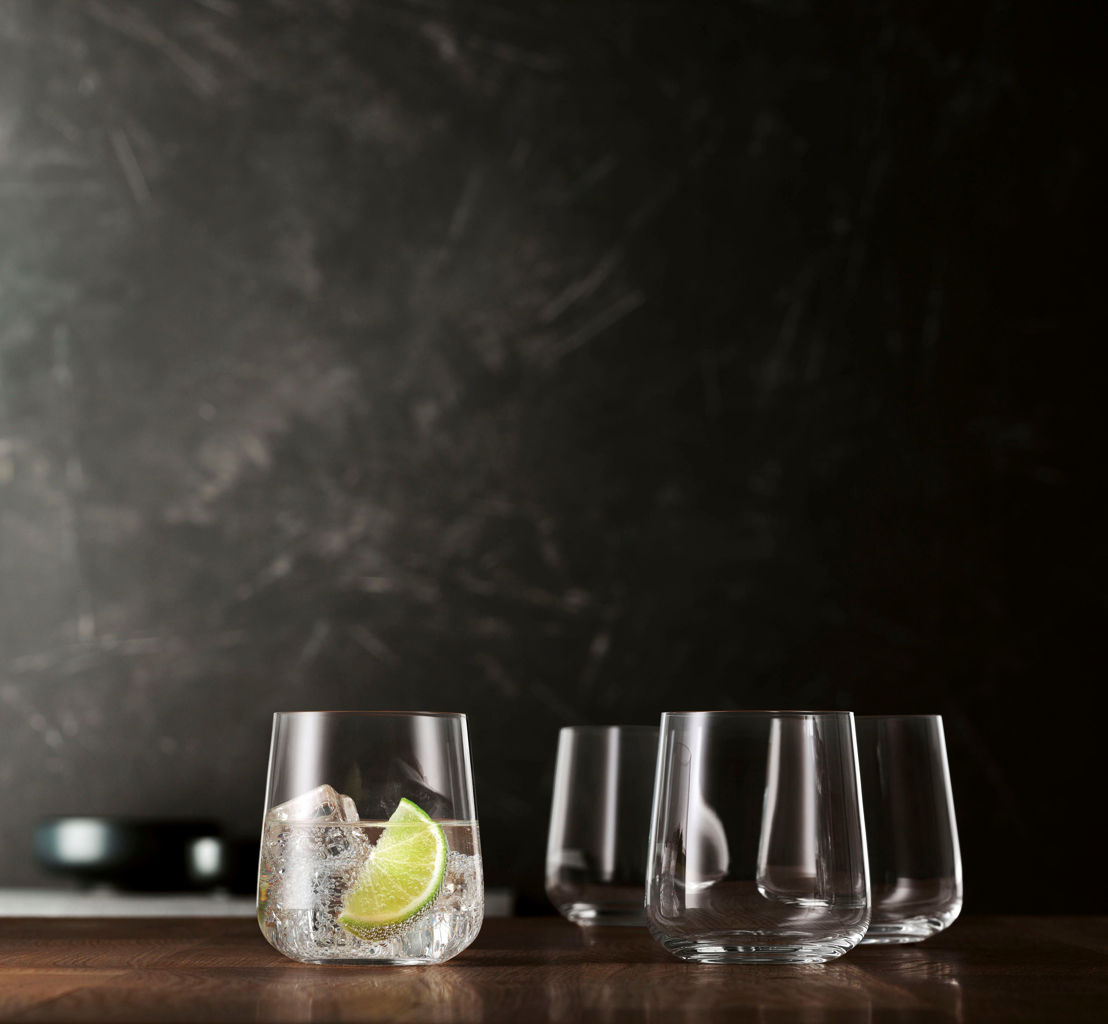 SPIEGELAU Becher Style, 4-tlg., Kristallglas, 340 ml, 4-teilig