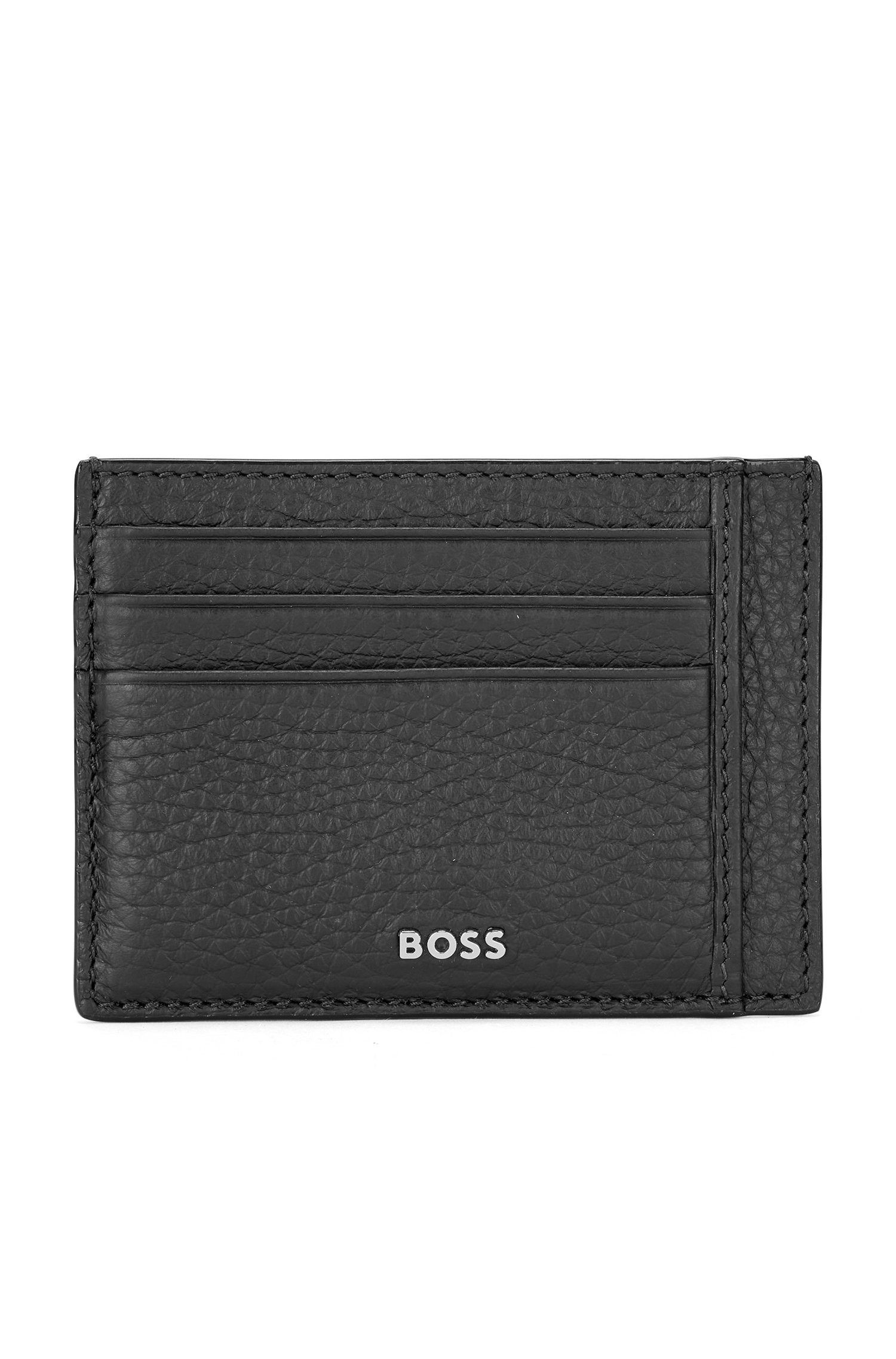 BOSS Geldbörse Crosstown_S (keine Angabe, 1-tlg., keine Angabe) black