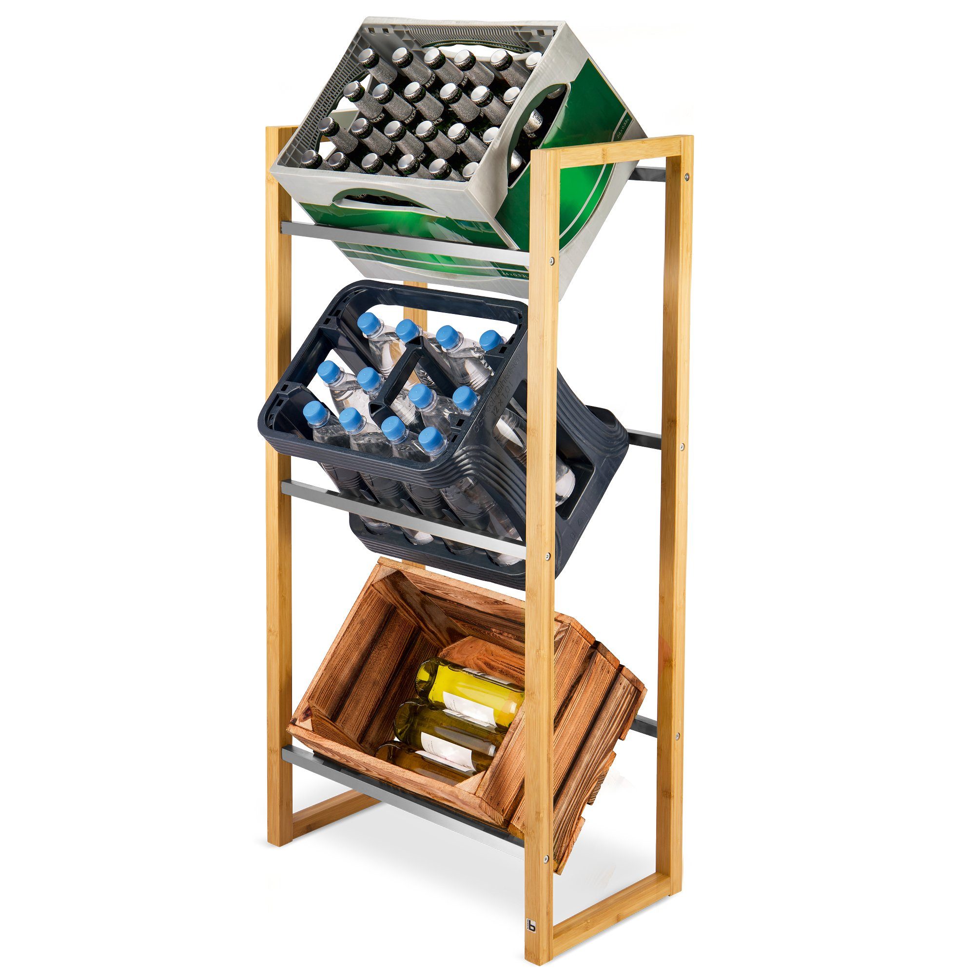 bomoe Regal Mattis, Getränkekistenregal, 55x32x112cm günstig online kaufen