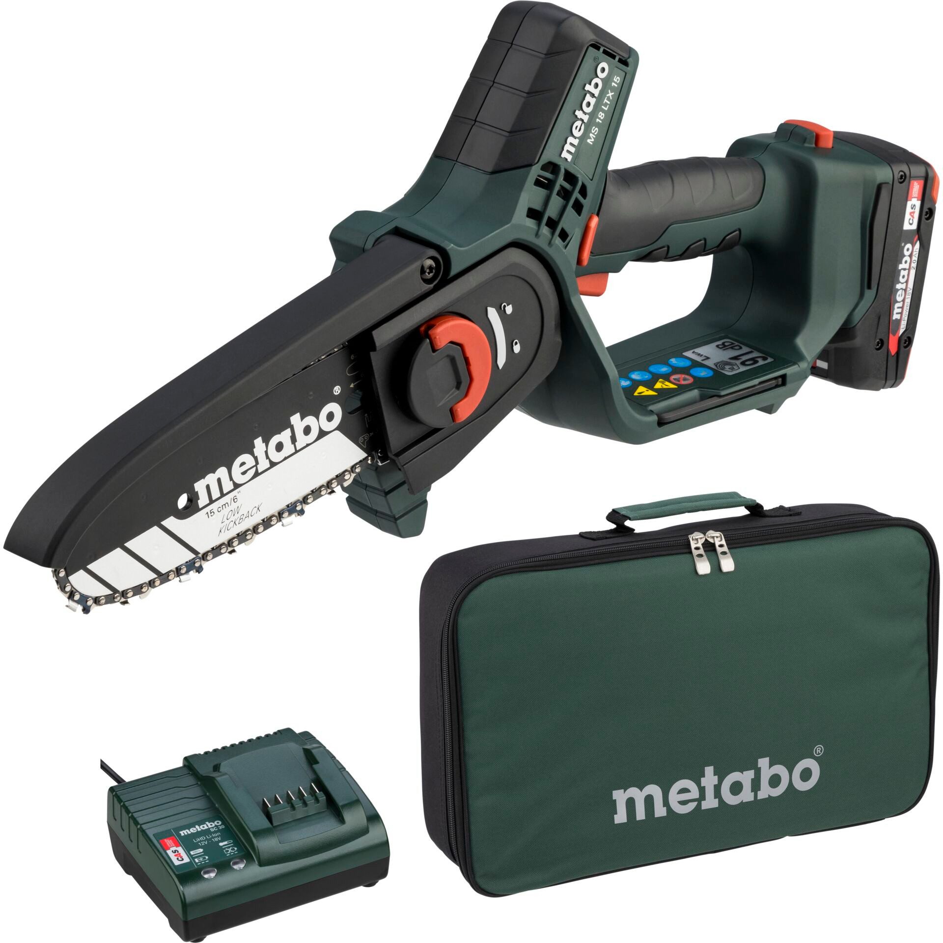 metabo Akku-Multifunktionswerkzeug Metabo MS 18 LTX 15 1x 2,0Ah, Produkt, Metabo, Metabo Werkzeug und Geräte für Heimwerker und Handwerk