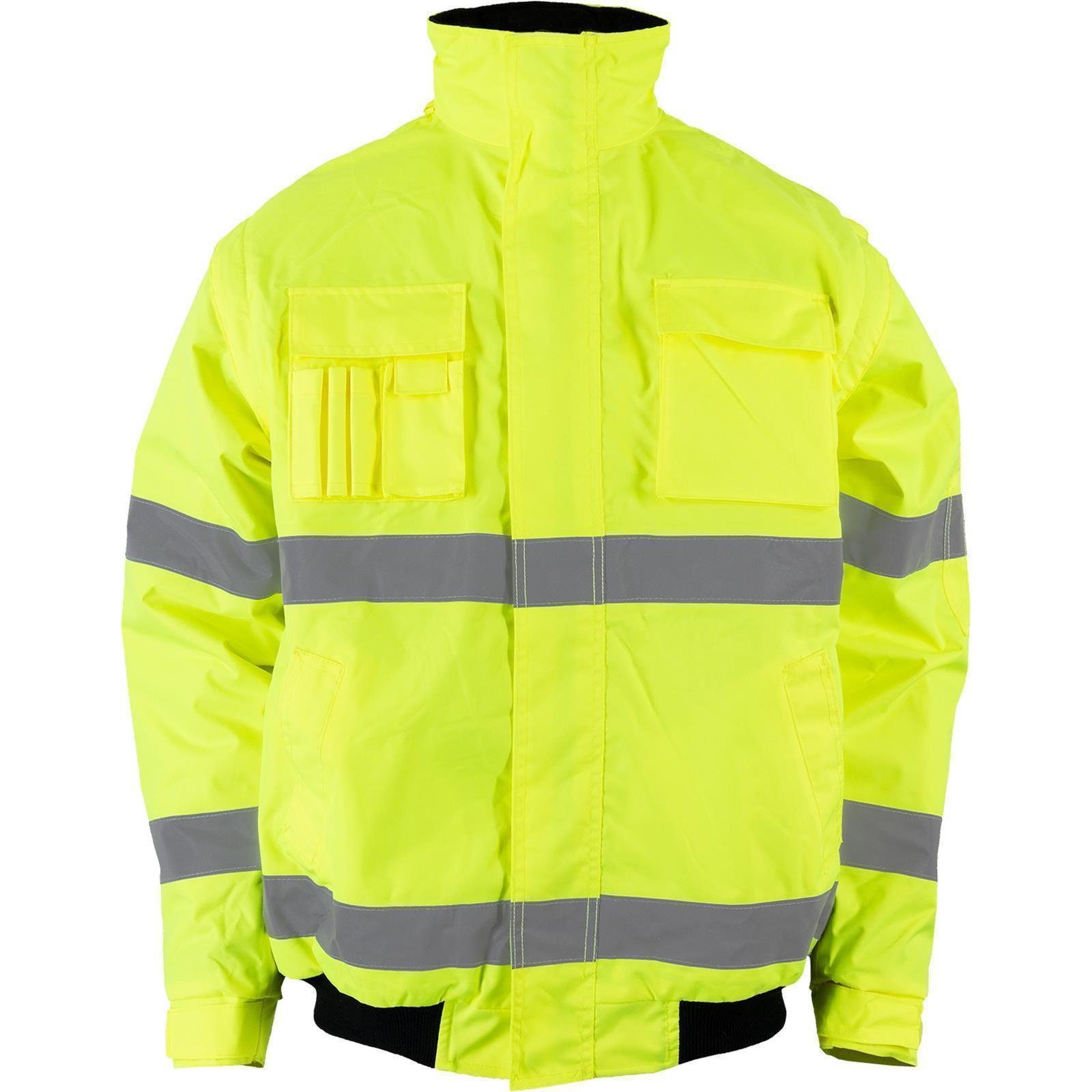 gelb Blouson ROLAND Safestyle Arbeitsjacke Warnbau
