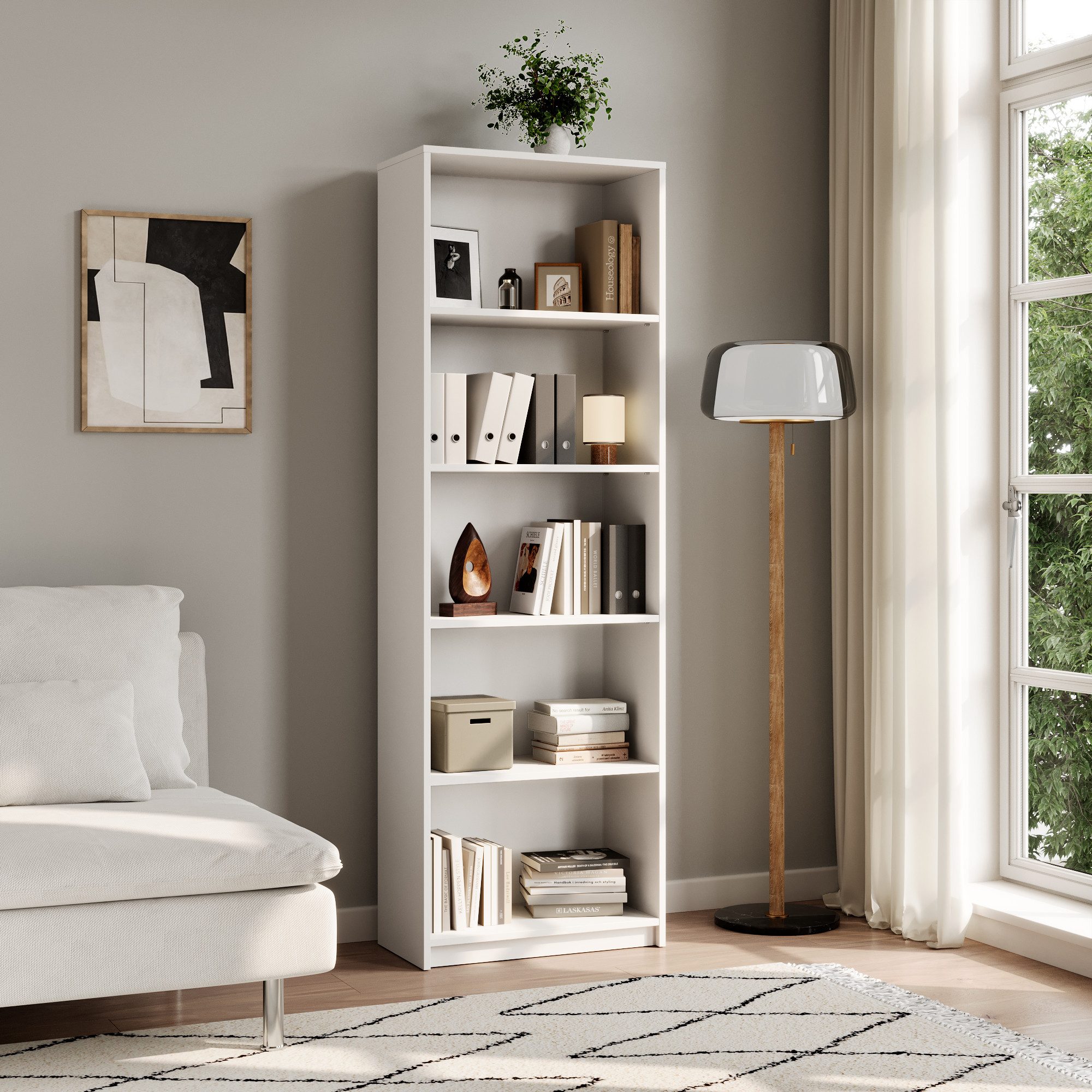 Home Collective Bücherregal Aktenregal Standregal Raumteiler günstig online kaufen
