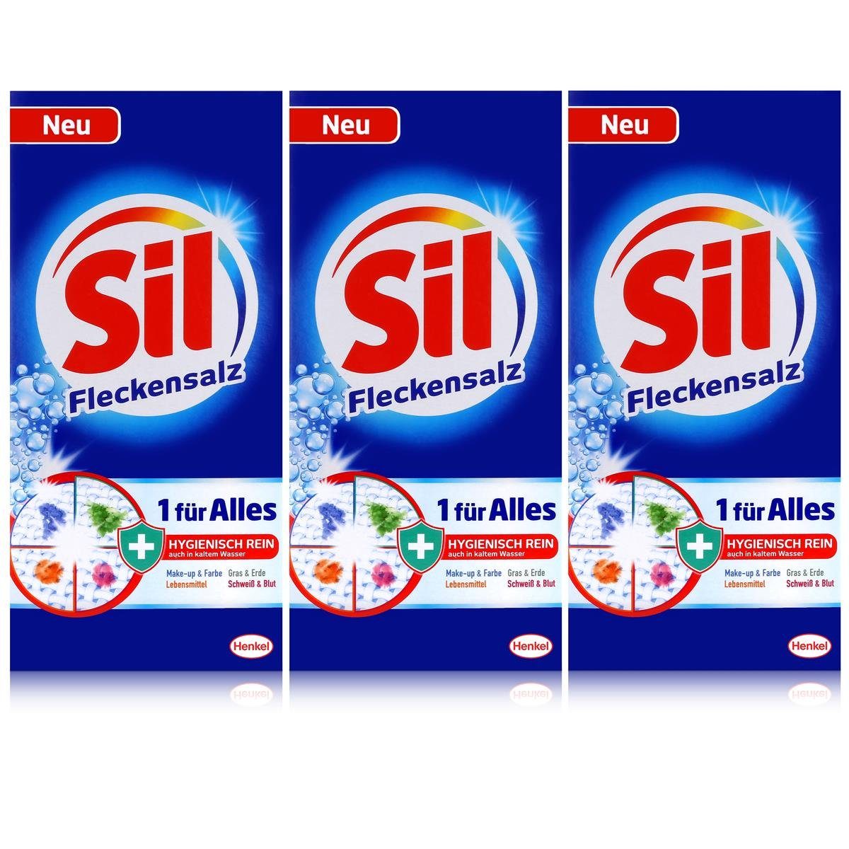 Sil Sil 1 für Alles Hygienisch Rein Fleckensalz 500g-zur Zusatzbehandlung Fleckentferner