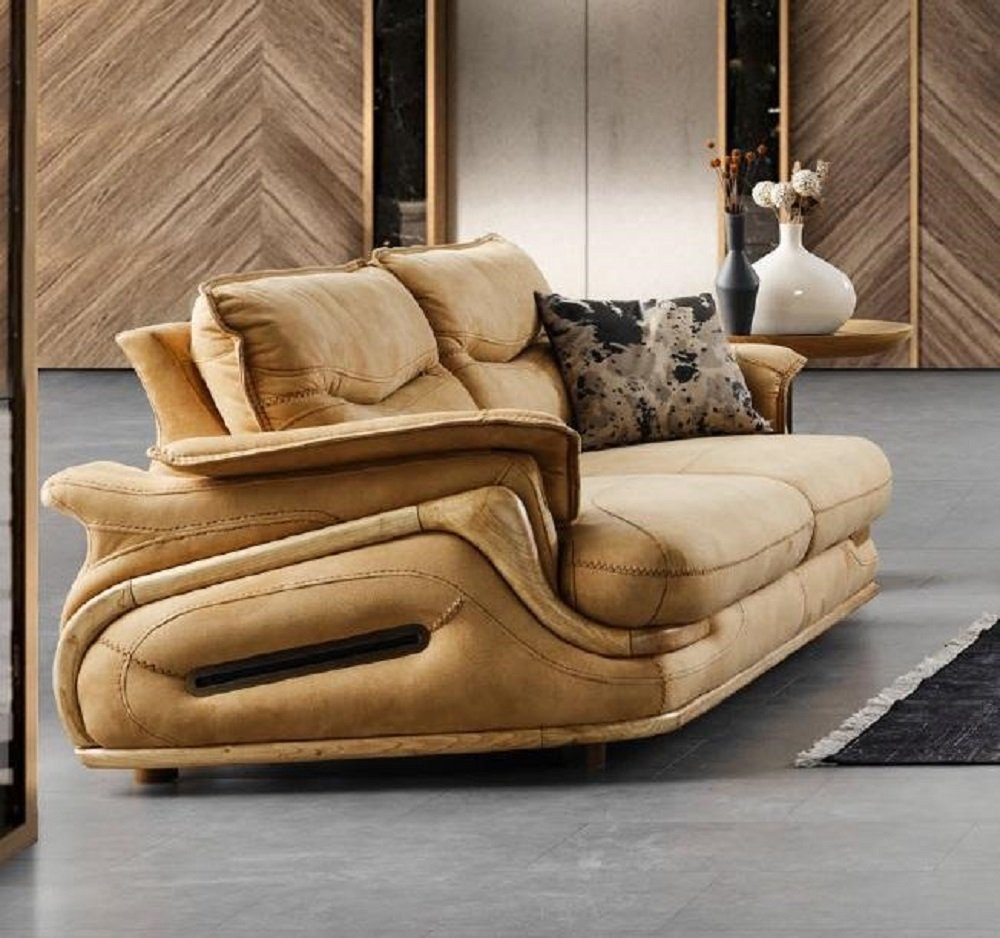 Italienisch Luxus 3 Sofa Sofa Sitzer Design Klassischer Möbel Wohnzimmer JVmoebel