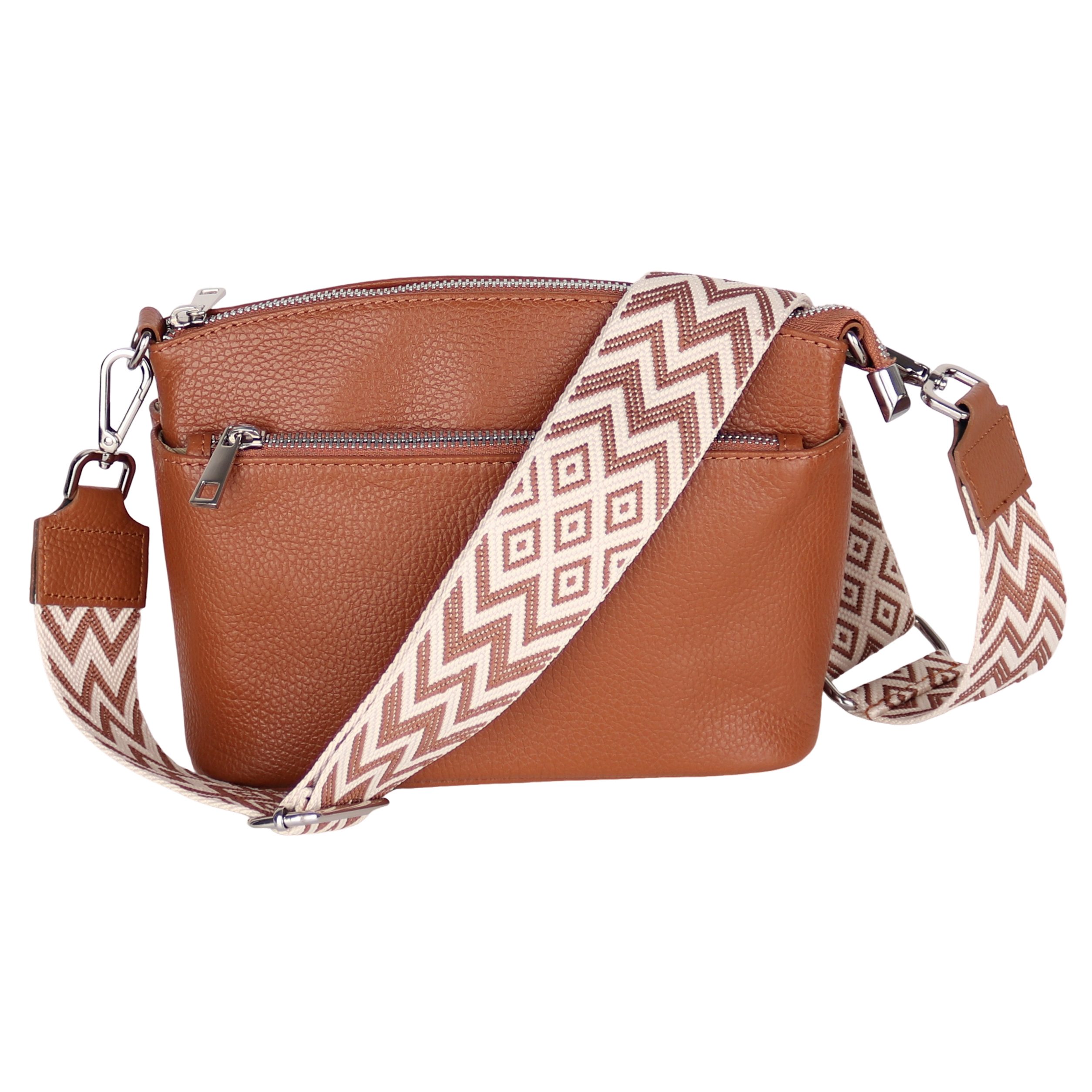 Cognac (Boho mit 2 Gurte)