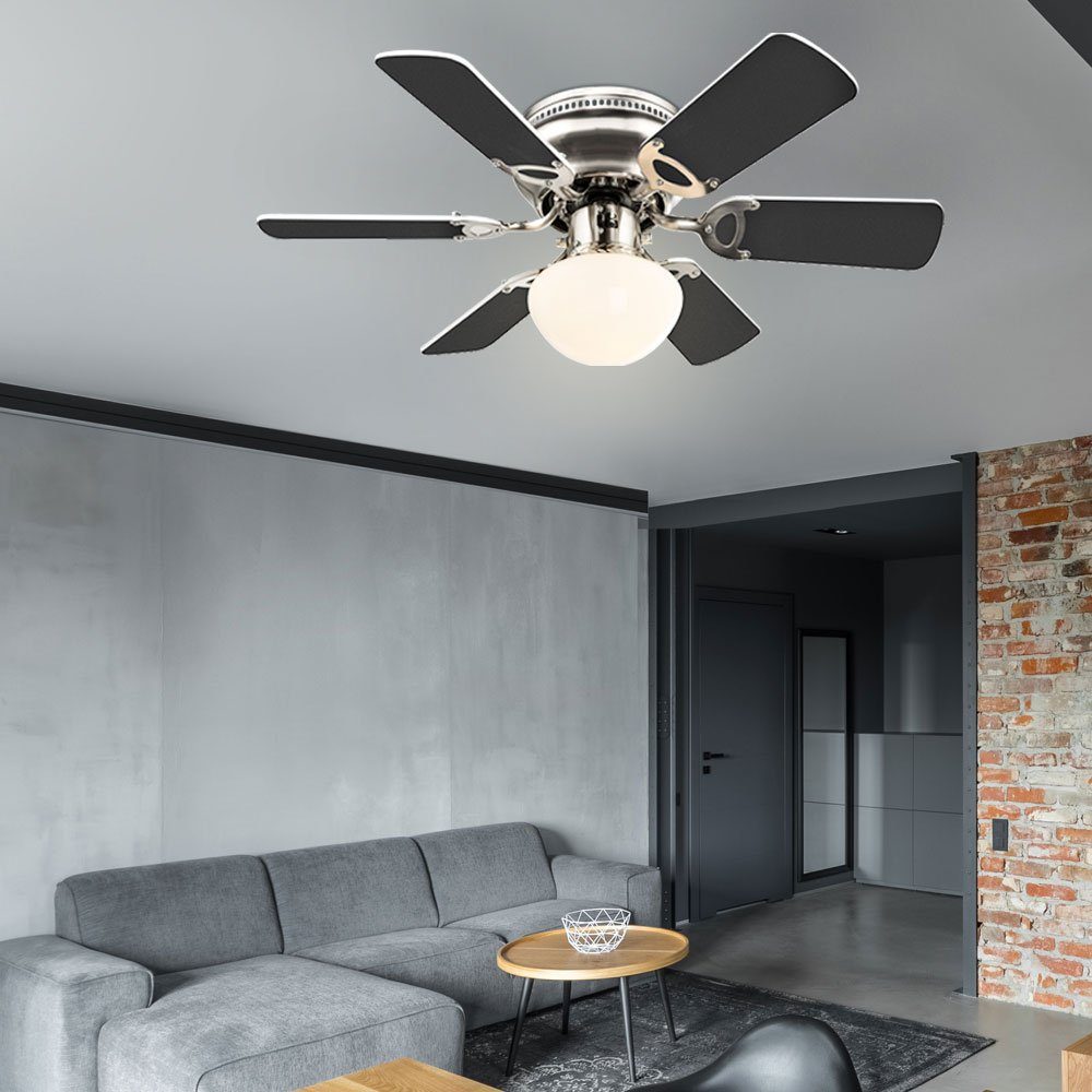etc-shop Deckenventilator, LED Decken Lampe Küchen Raum Büro Kühler Leuchte Ventilator
