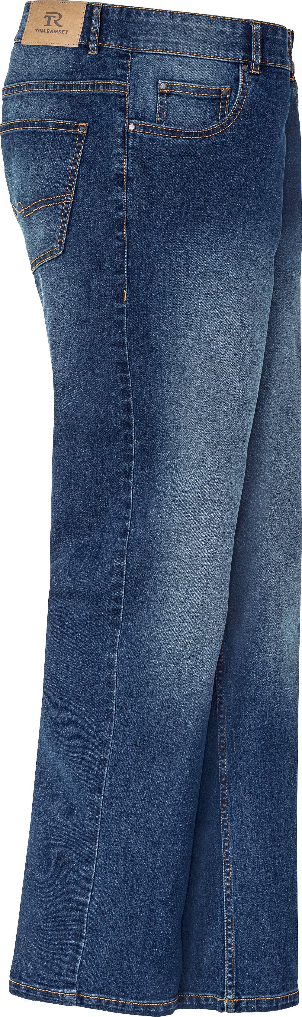 Tom Ramsey Regular-fit-Jeans aus sommerlich-leichtem, elastischem Wohlfühl-Material