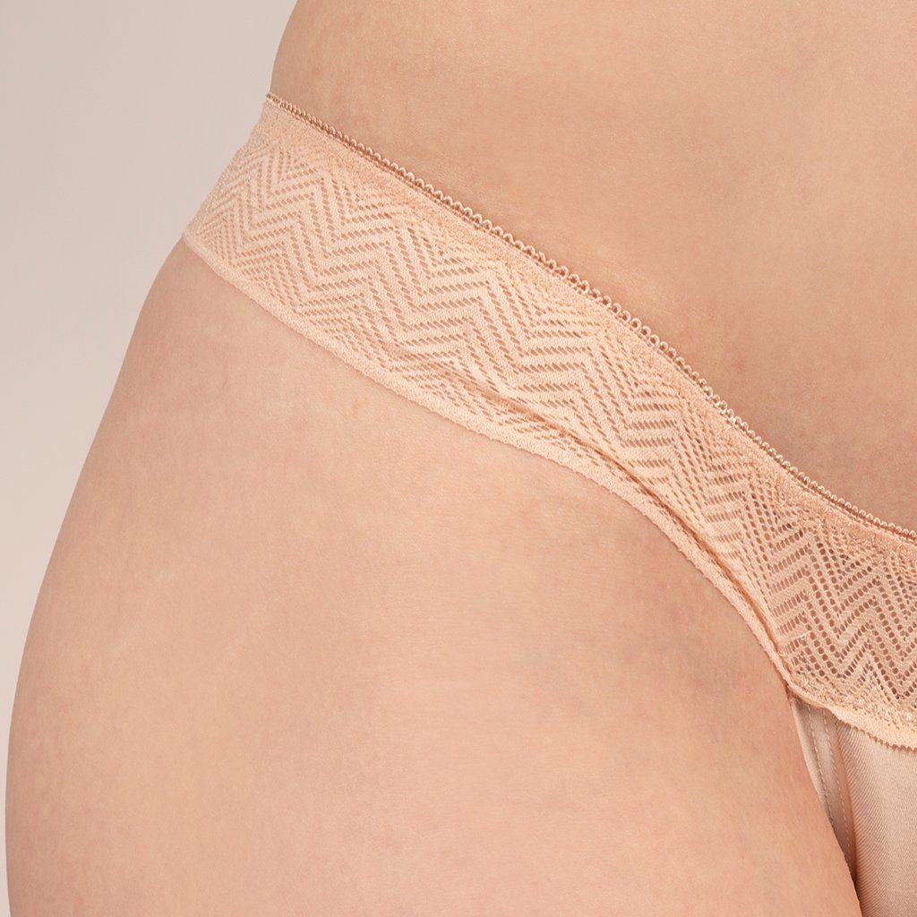 Taynie Periodenslip String - Periodenunterwäsche leichte Blutung - Damen (1-St., 1er-Pack) Auslaufsichere Periodenunterwäsche / Periodenslip aus Bio Baumwolle
