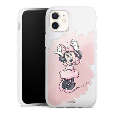 DeinDesign Handyhülle Mickey & Minnie Mouse Disney Motiv ohne Hintergrund, Apple iPhone 12 mini Silikon Hülle Bumper Case Handy Schutzhülle