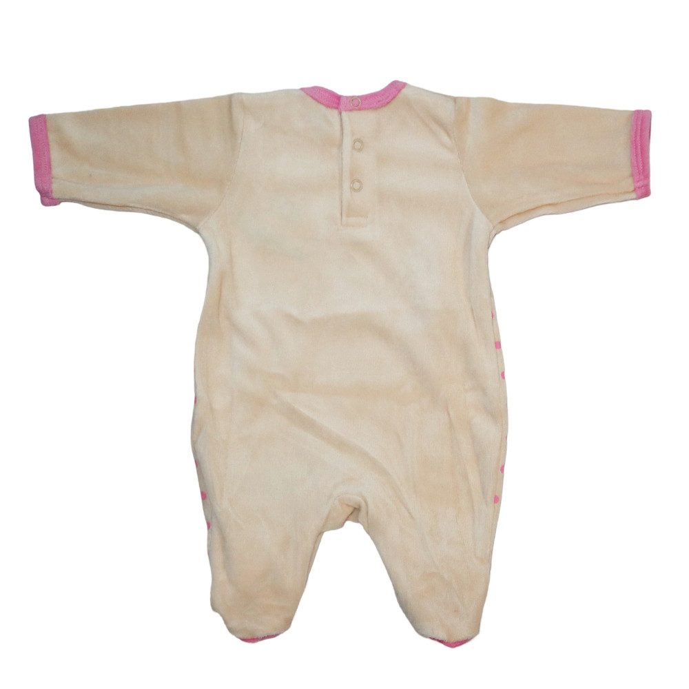 Disney Strampler Disney Minnie Maus Baby Kleinkind Einteiler Velour Gr. 62 bis 92