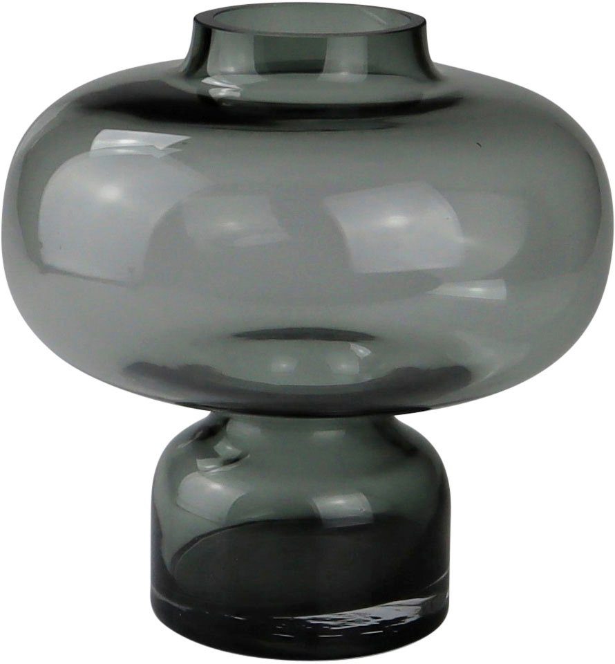 Tischvase Kugel, Blumenvase aus Glas
