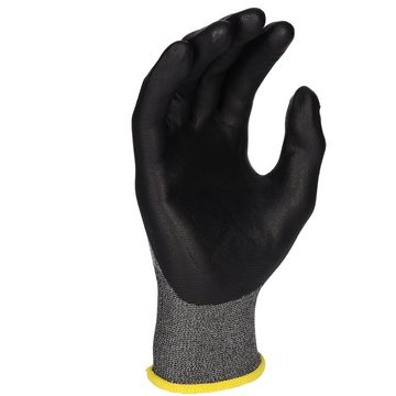 PRO FIT by Fitzner Nitril-Handschuhe HIT Nitrilschaum Feinstrick Arbeitshandschuhe, (12, Paar) nahtlos, angenehmer Tragekomfort, atmungsaktiv, sicherer Griff