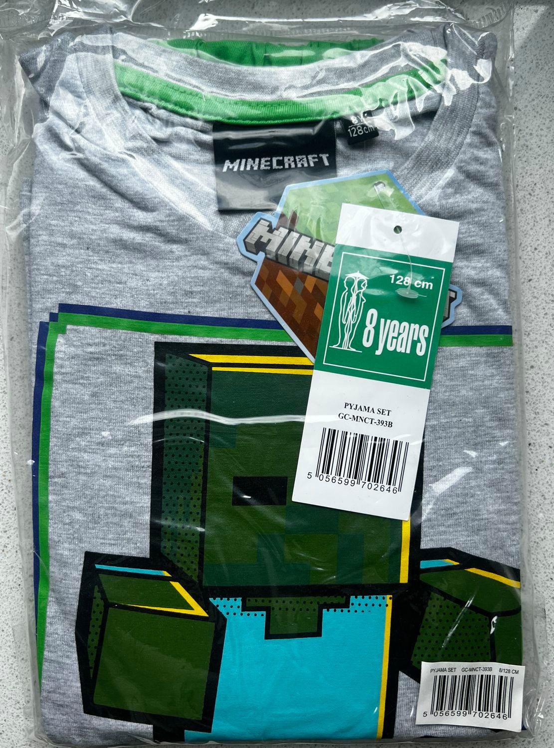 Minecraft Schlafanzug Minecraft Pyjama »MINECRAFT Kinder Pyjama langer Schlafanzug Minecraft Kinderkleidung – Bild 2 von 2